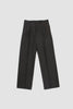 SPORTIVO STORE_Wide Pleated Trouser Antracite