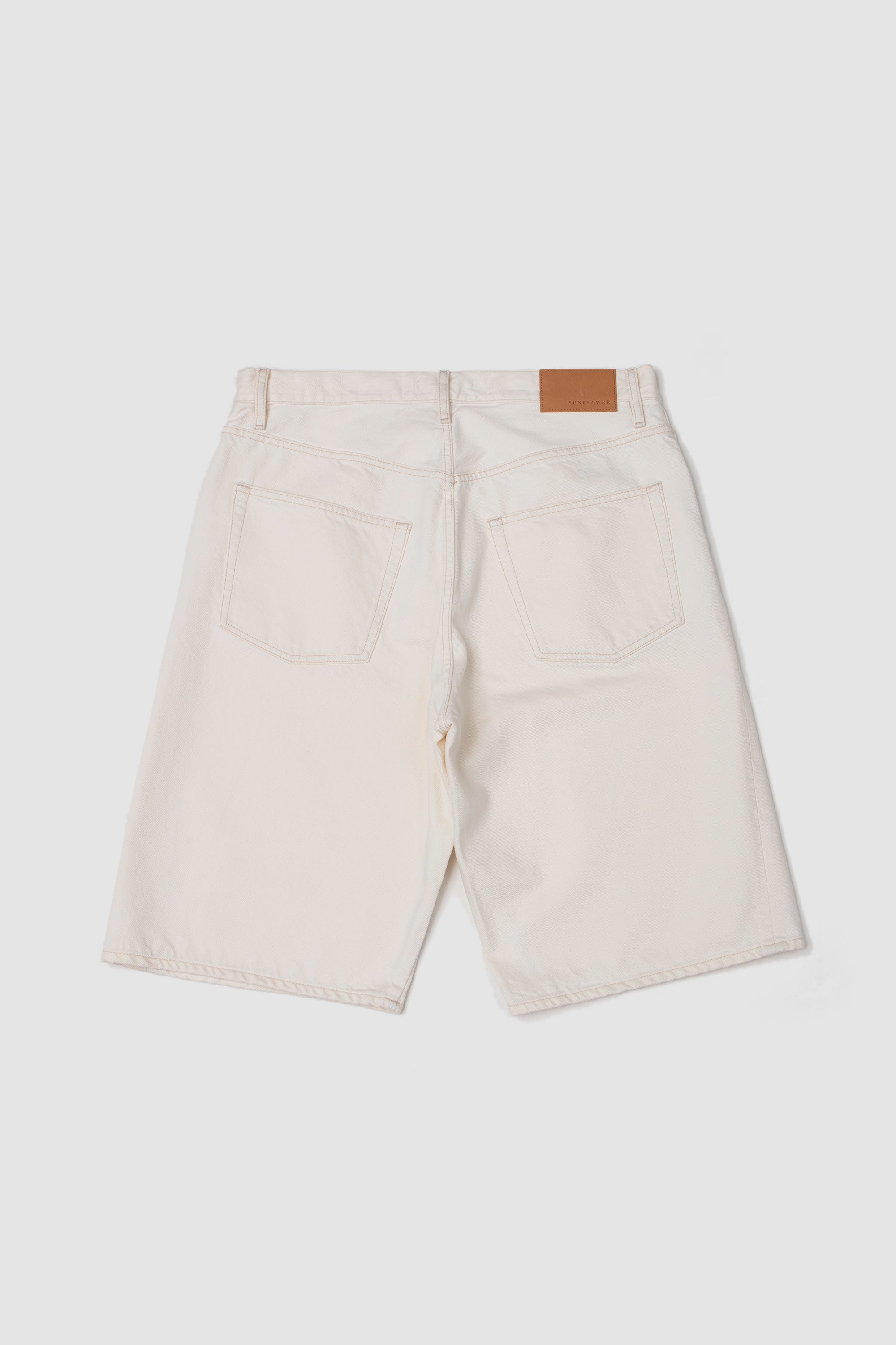 Wide Twist Short Vintage White_4