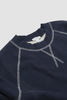 SPORTIVO STORE_Fleeceback Sweatshirt Blue Navy Melange_3