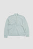 SPORTIVO STORE_Loopback Half Zip Sweatshirt Blue Sage_2