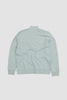 SPORTIVO STORE_Loopback Half Zip Sweatshirt Blue Sage_5