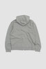 SPORTIVO STORE_Loopback Zip Hoody Grey Melange_5