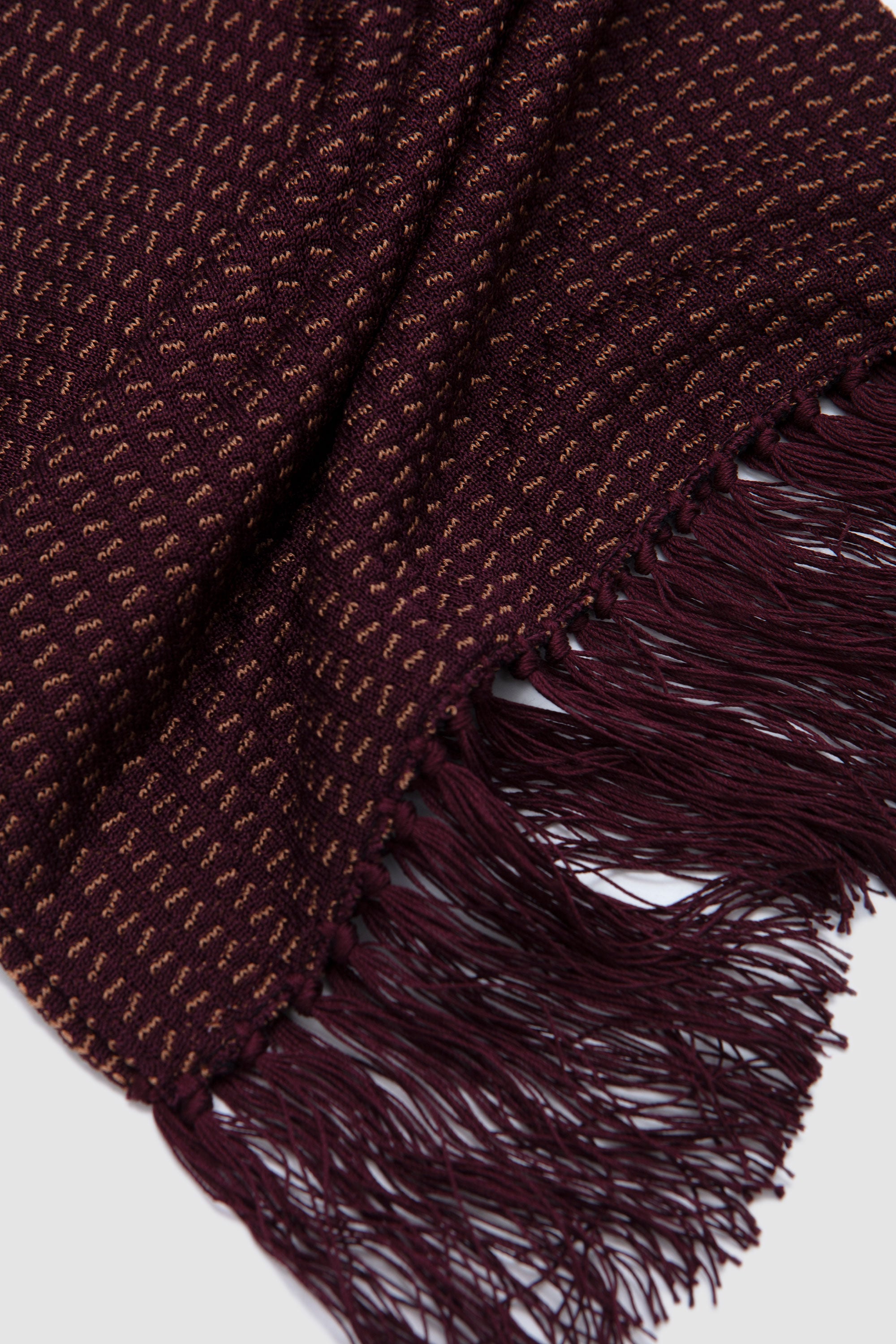 Lot.015 Stole Bordeaux