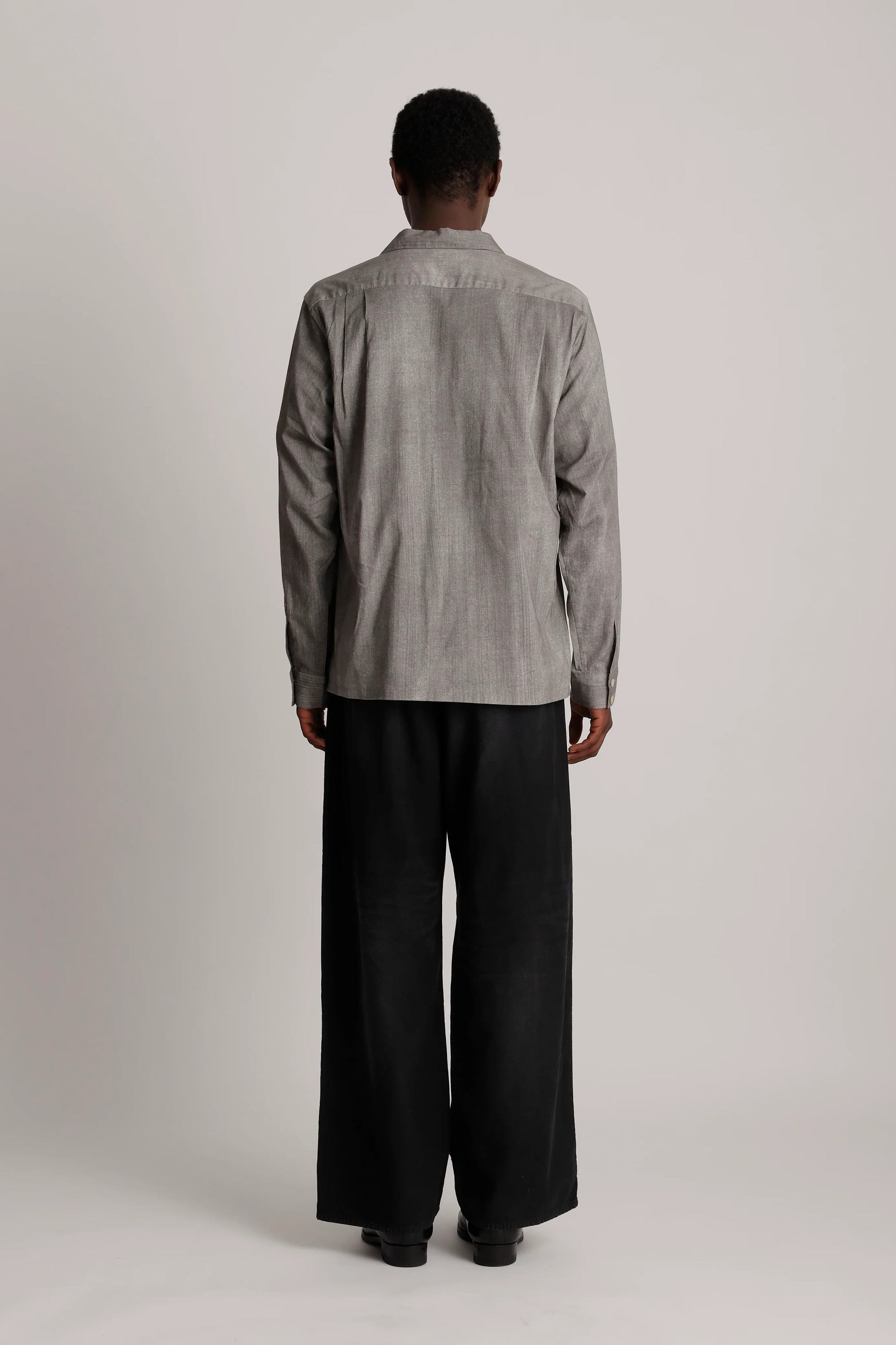 Lot.108 50S Italian Collar Shirt Hand Drawn Sumi_2