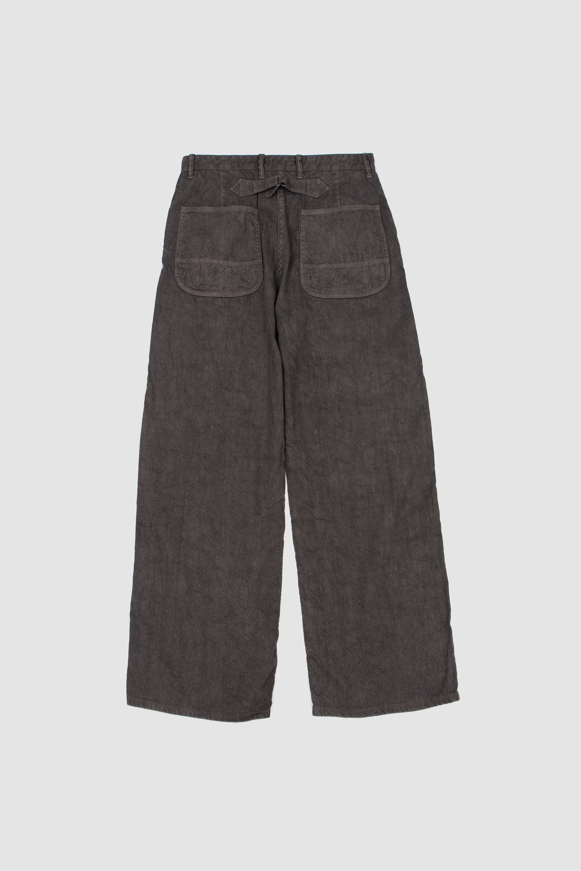 SPORTIVO [Lot. 222 painter pant pants with buckle sumi]