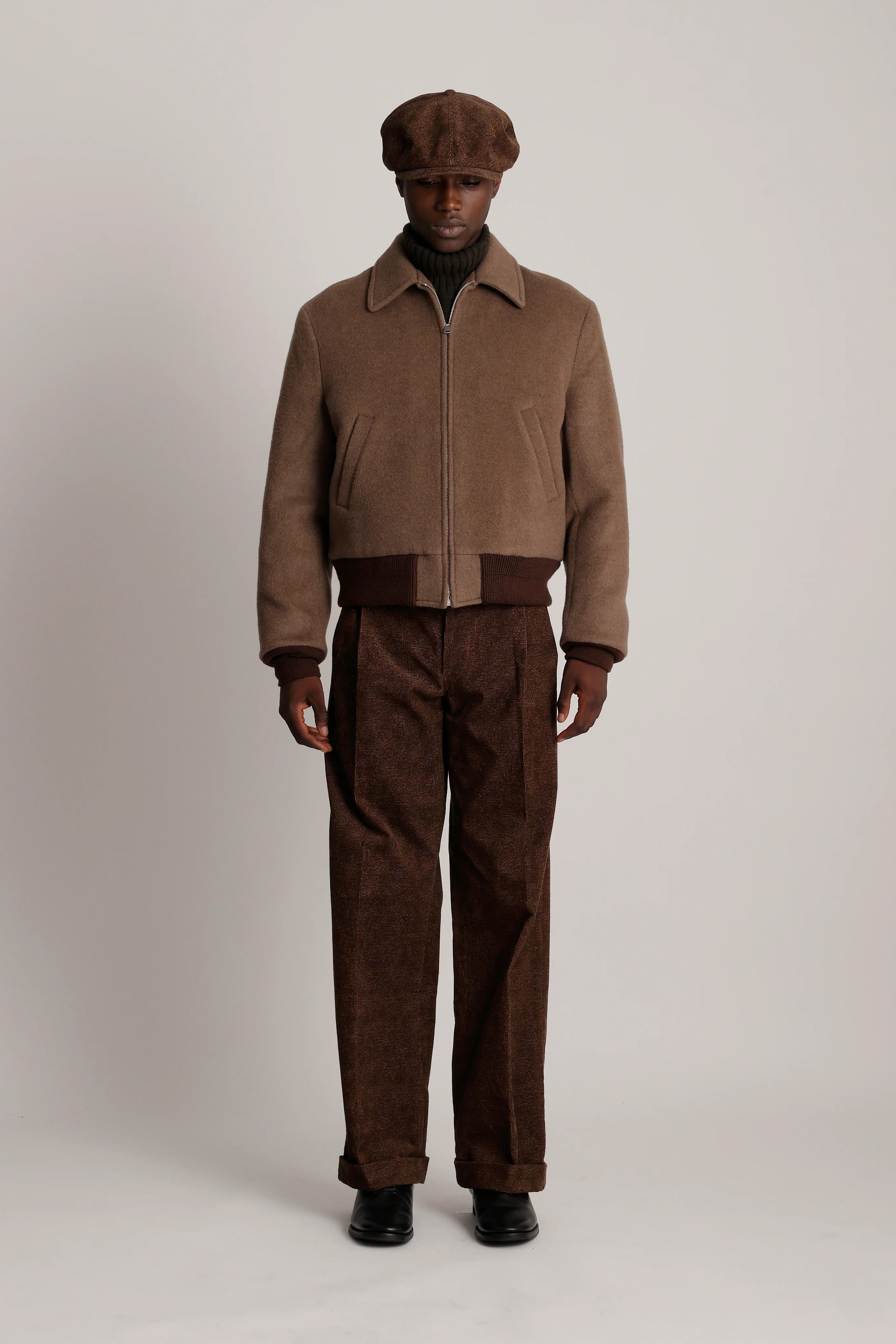 Lot.321 Sports Jacket Brown_1