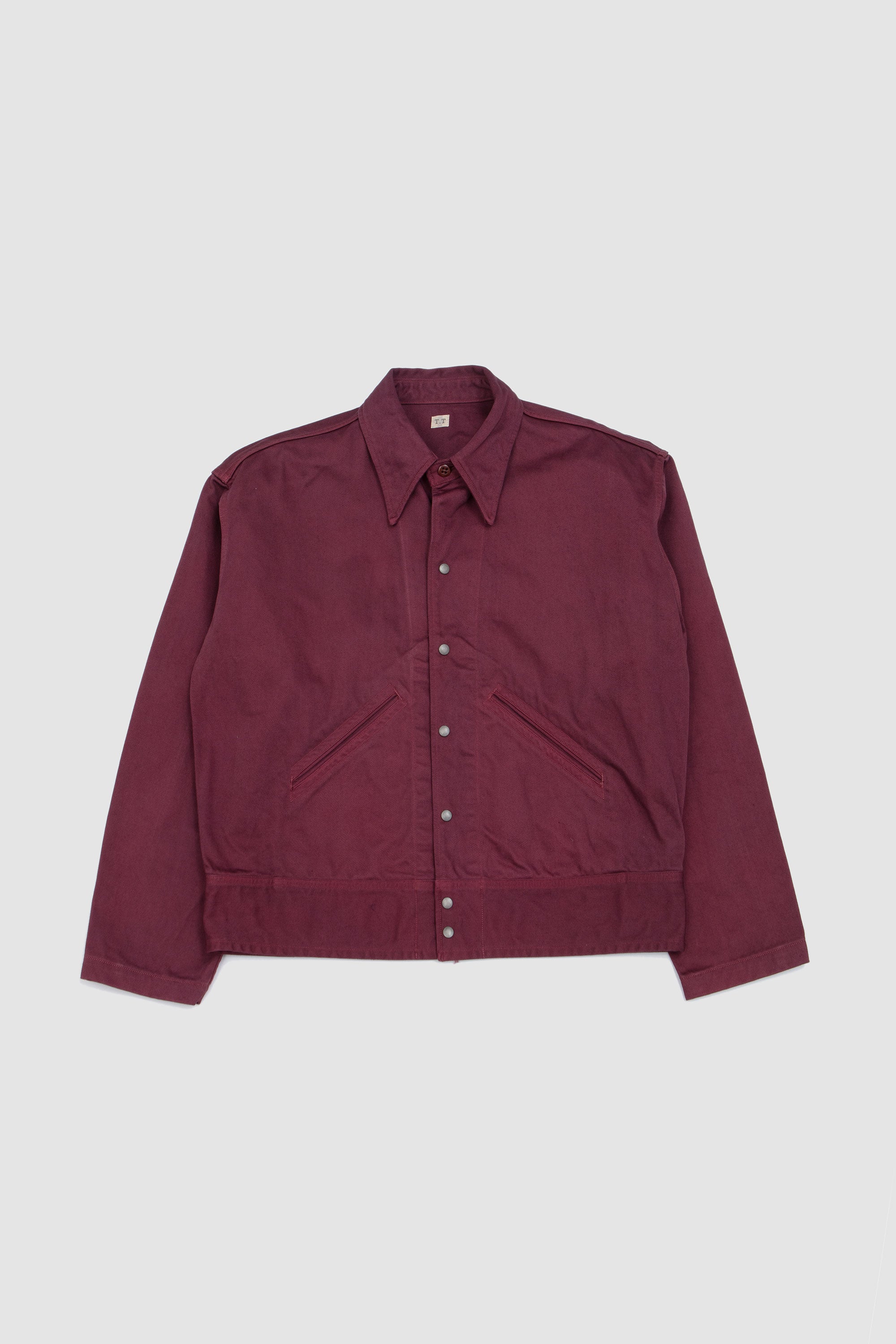 Lot.321 USMD Convalescent Jacket Natural Dyed Burgundy