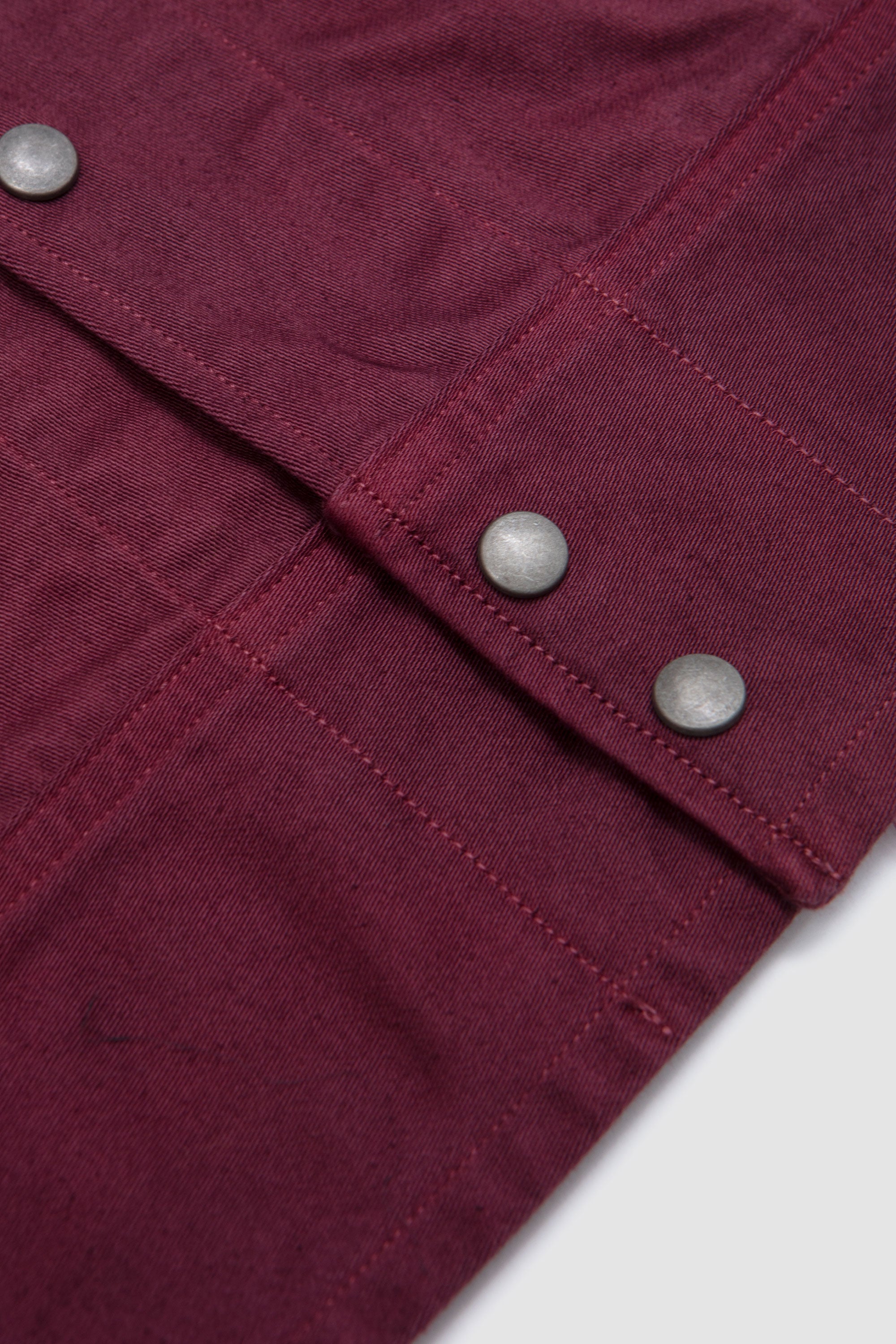 Lot.321 USMD Convalescent Jacket Natural Dyed Burgundy