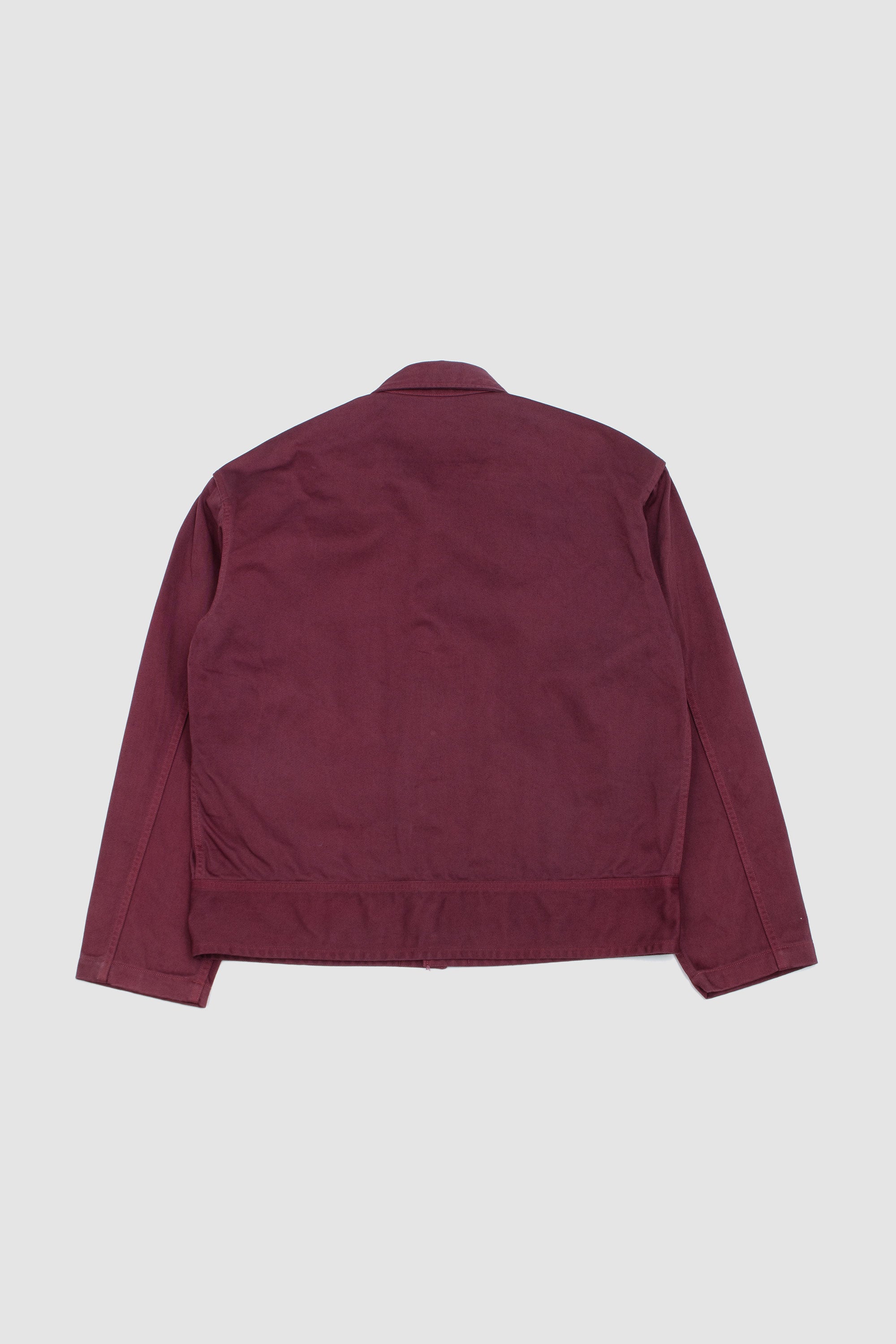 Lot.324 USMD Convalescent Jacket Natural Dyed Burgundy_5