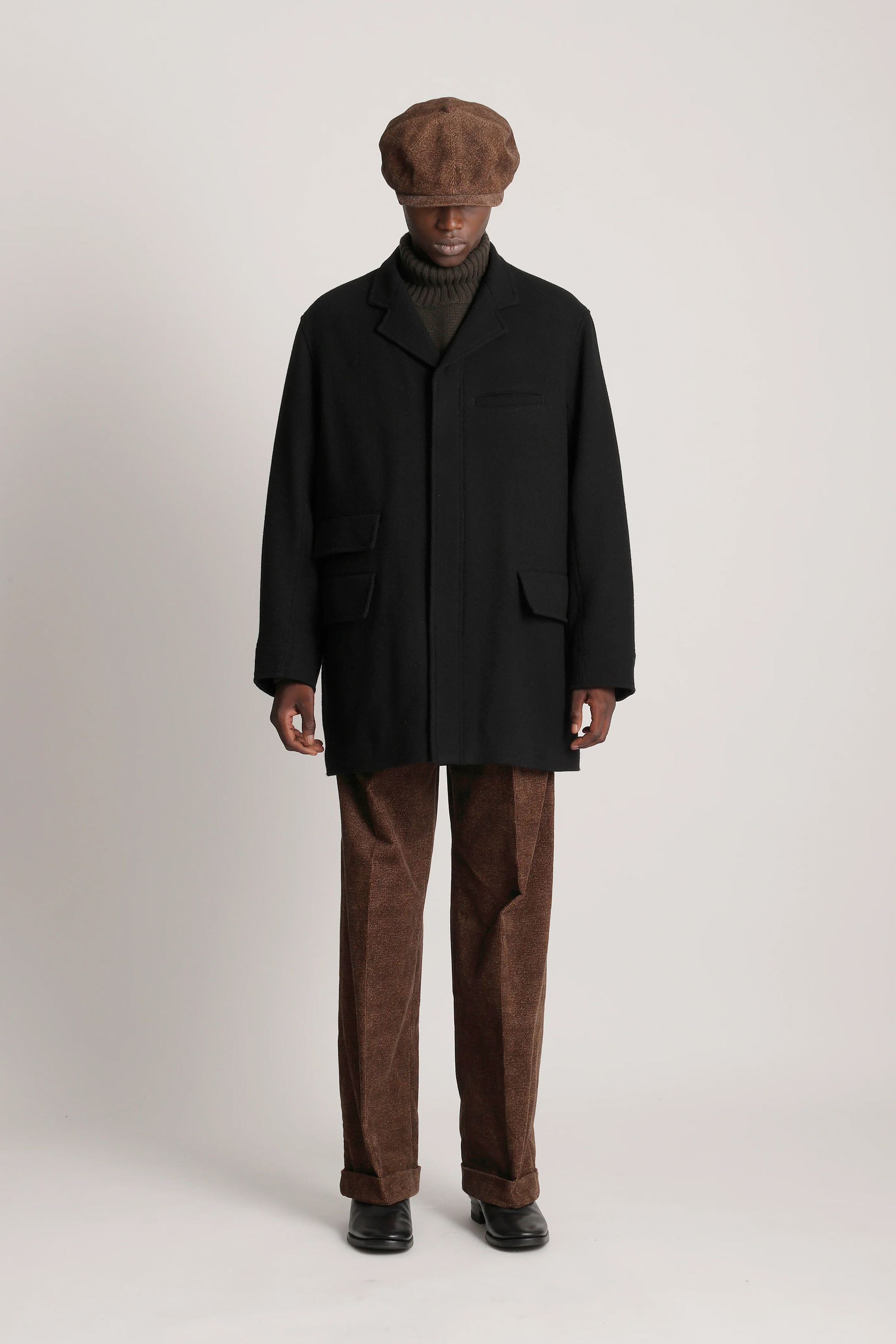 Lot.405 Atelier Coat Black_1