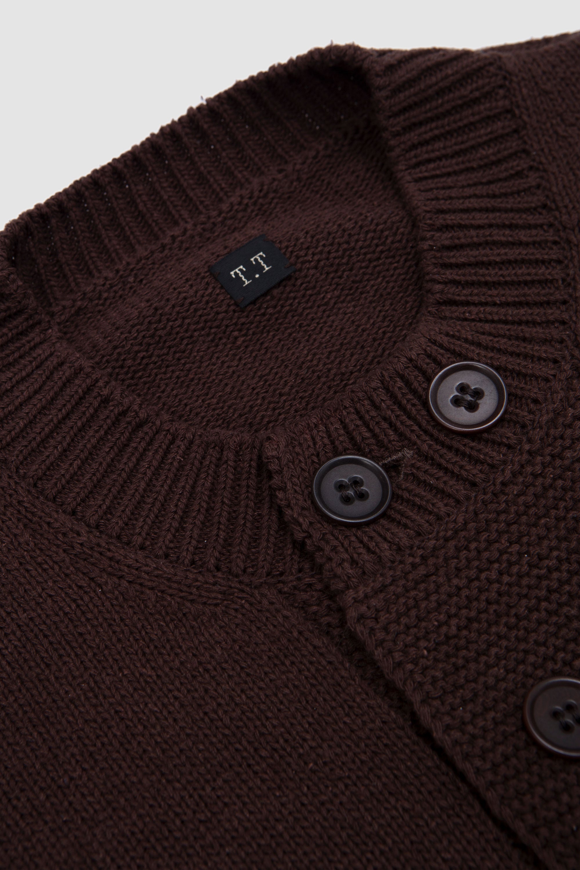 SPORTIVO [Lot.506 db cardigan brown]