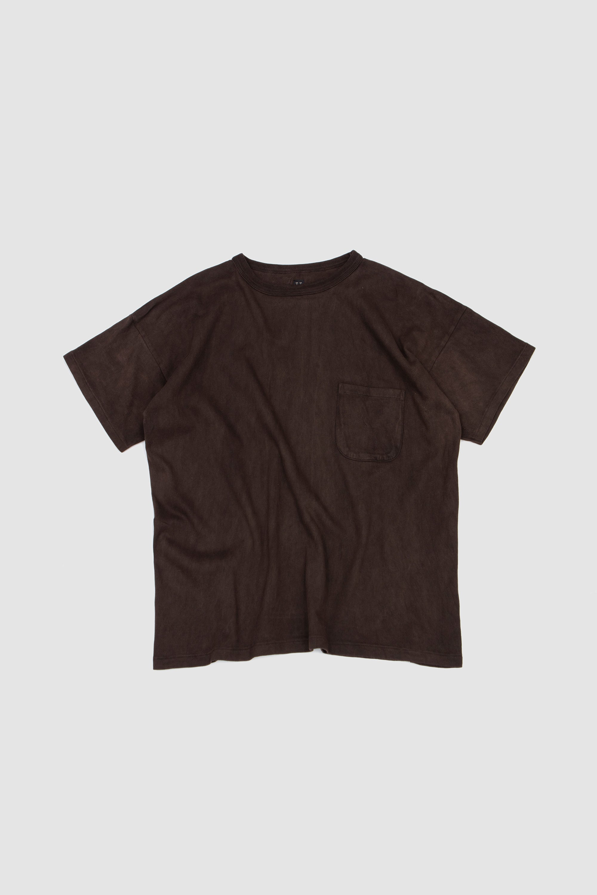 Lot. 601 Tee Shirt Mud Dyed Brown_1