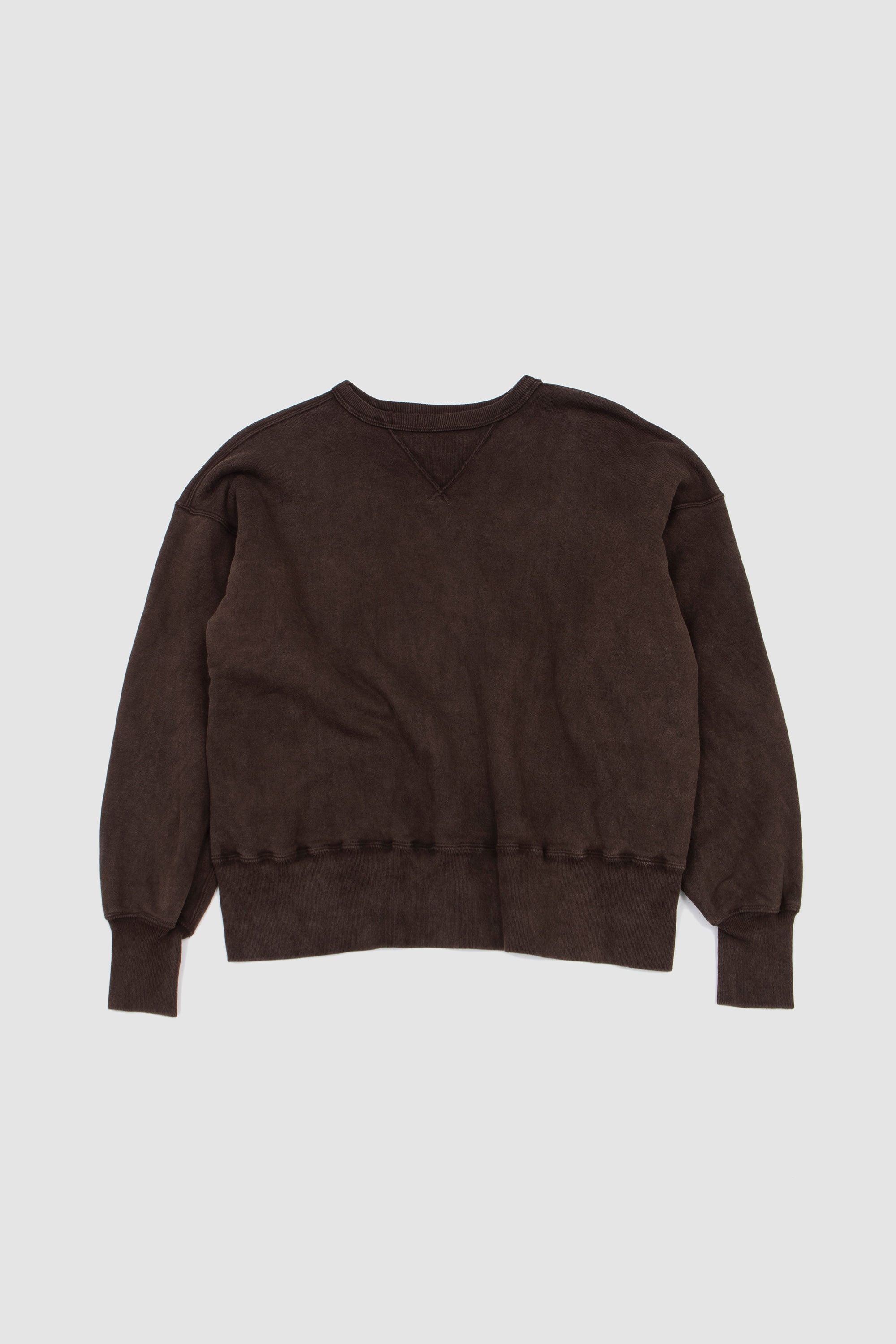 Lot. 603 Sweatshirt Mud Dyed Brown_1