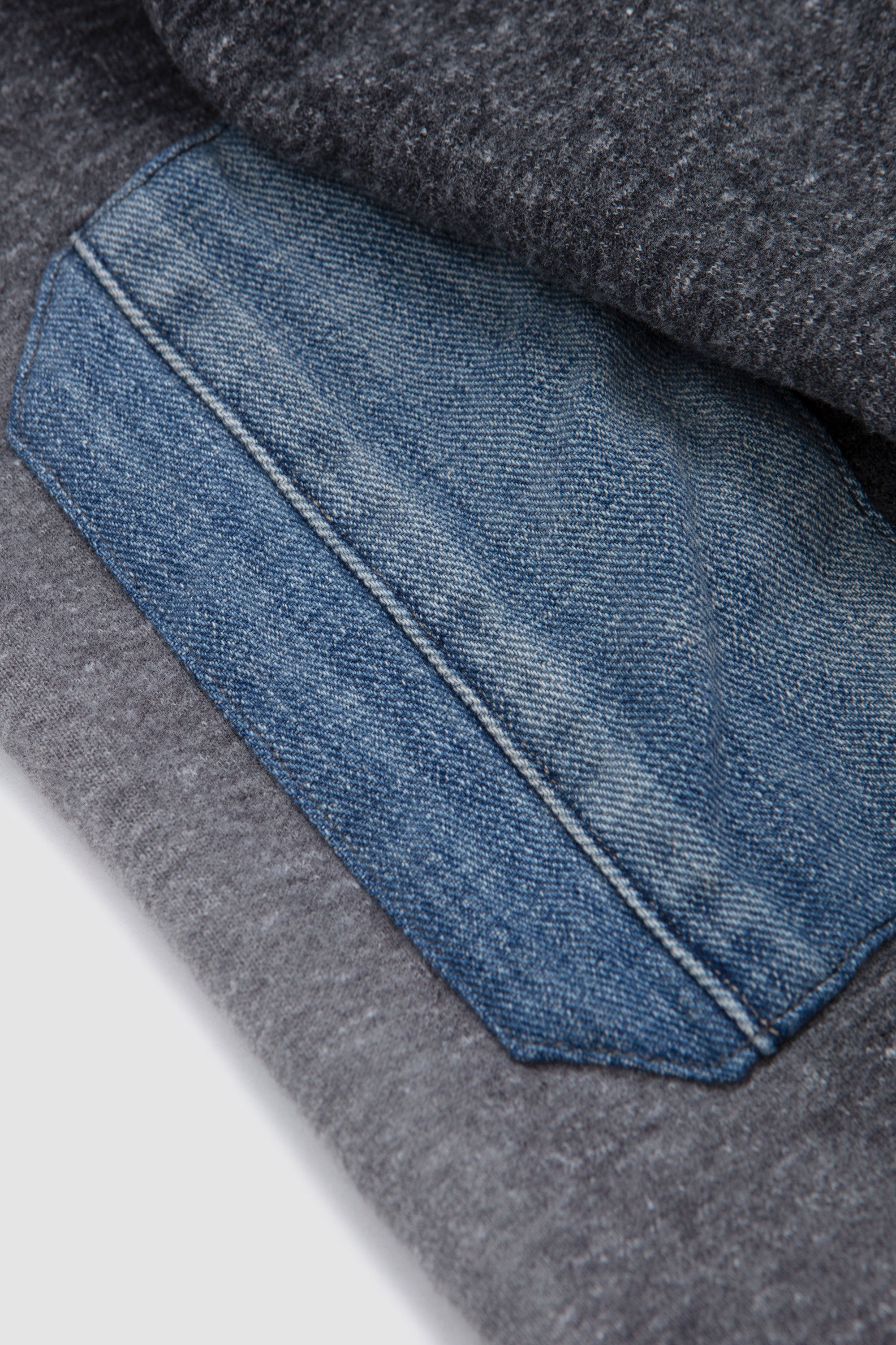 Lot.606 Hooded Sweatshirt Bleached Heather Grey