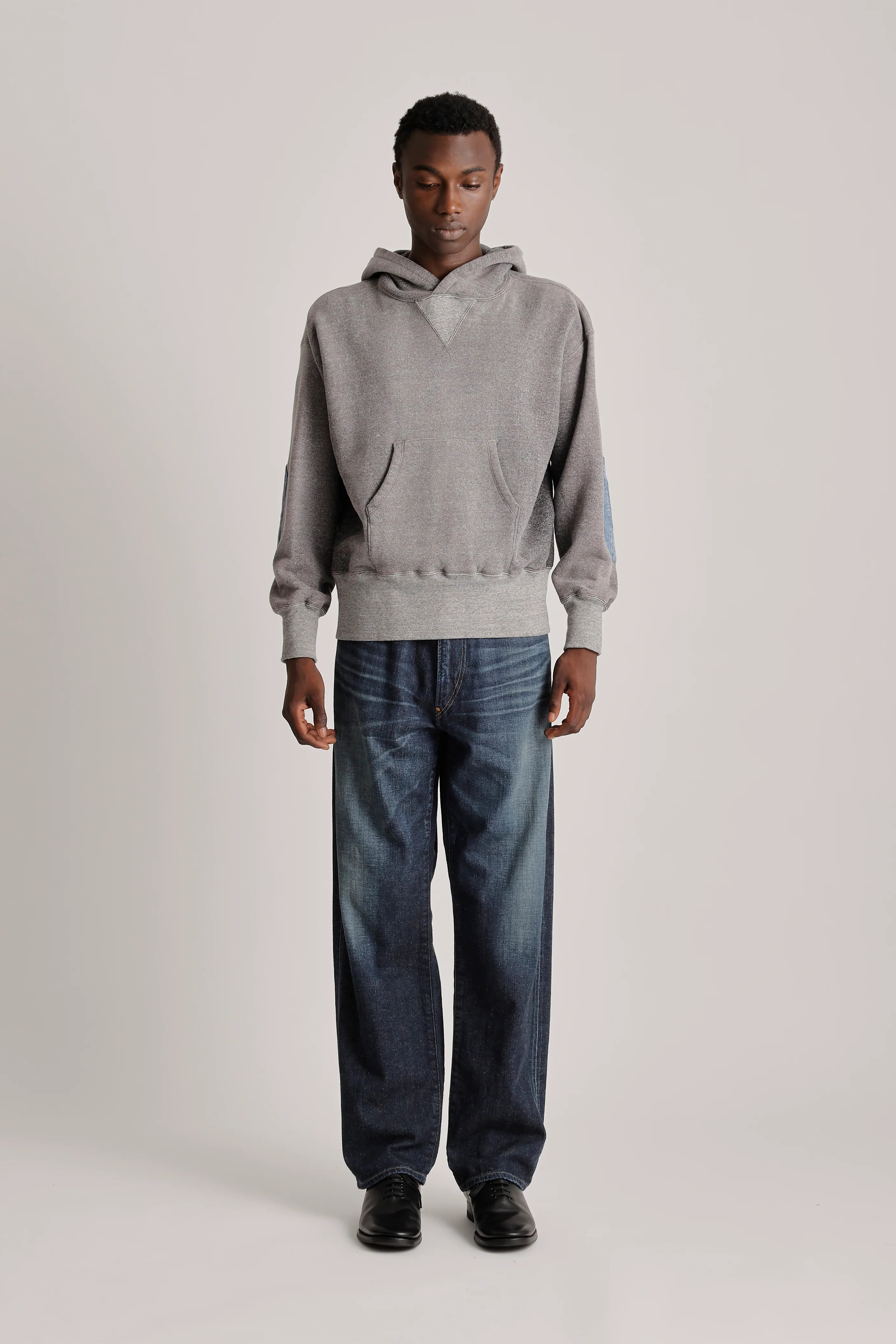 Lot.606 Hooded Sweatshirt Bleached Heather Grey