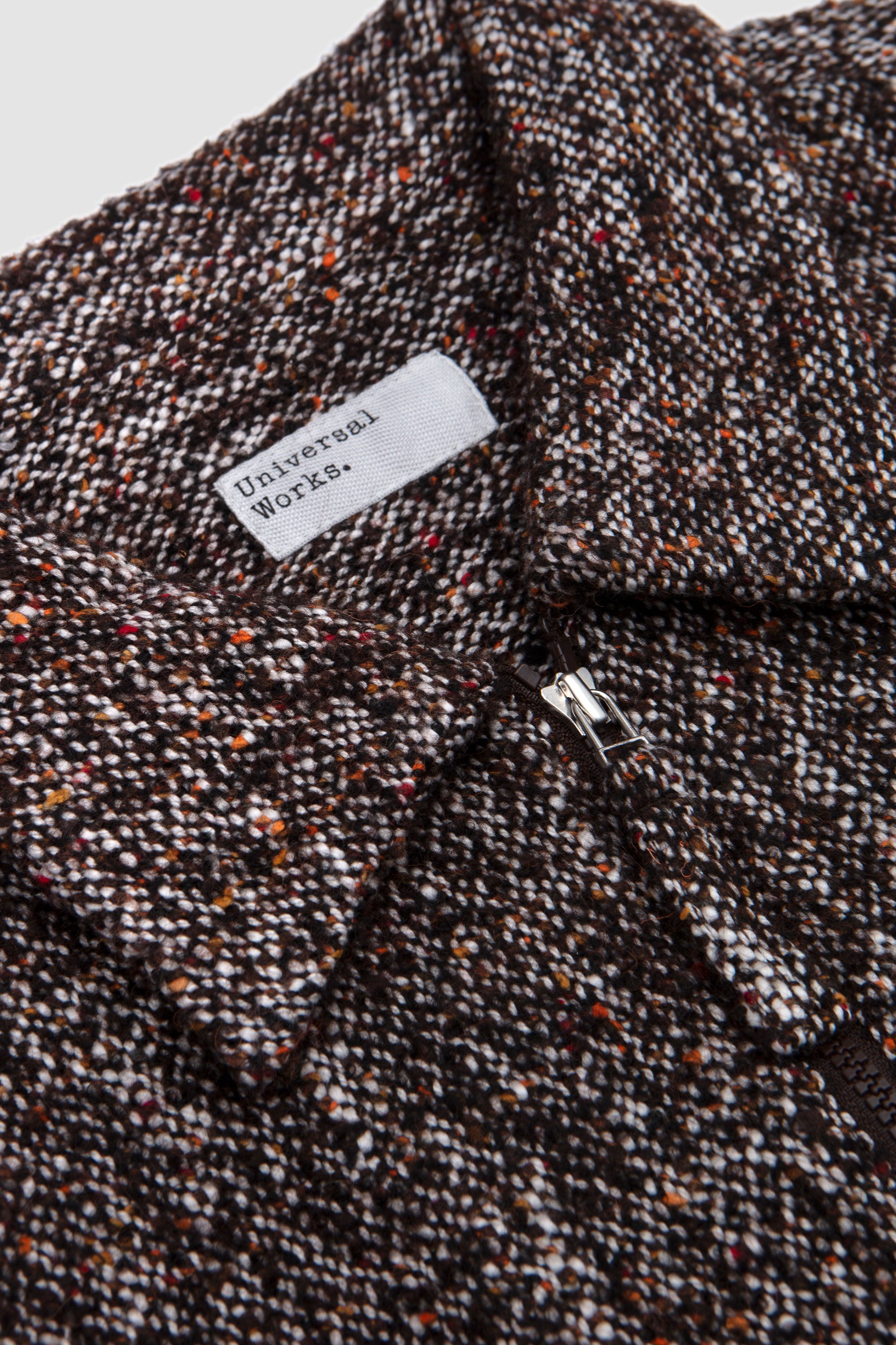 Zip Shirt Sedona Tweed Brown