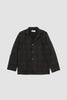 SPORTIVO STORE_3 Button Reuse Wool Mix Jacket Charcoal_2