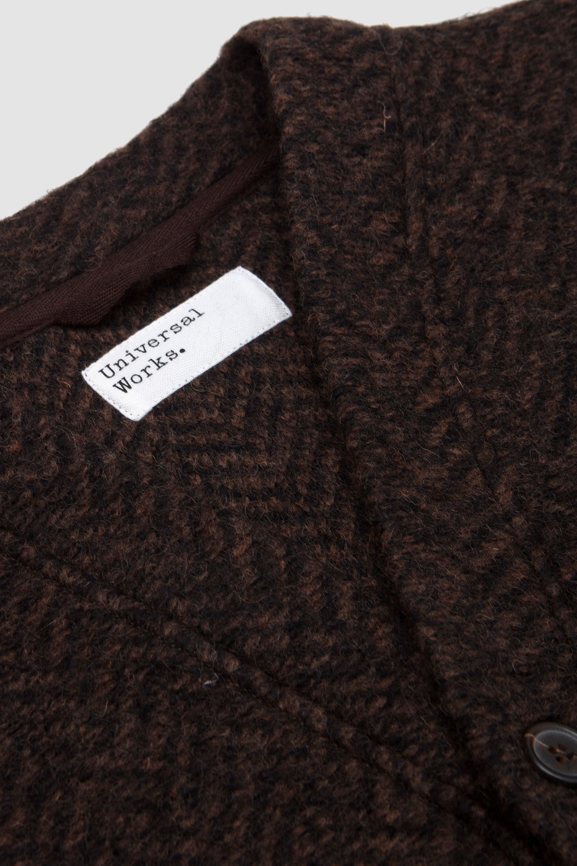 Advance Cardigan Raven Fleece Brown_2