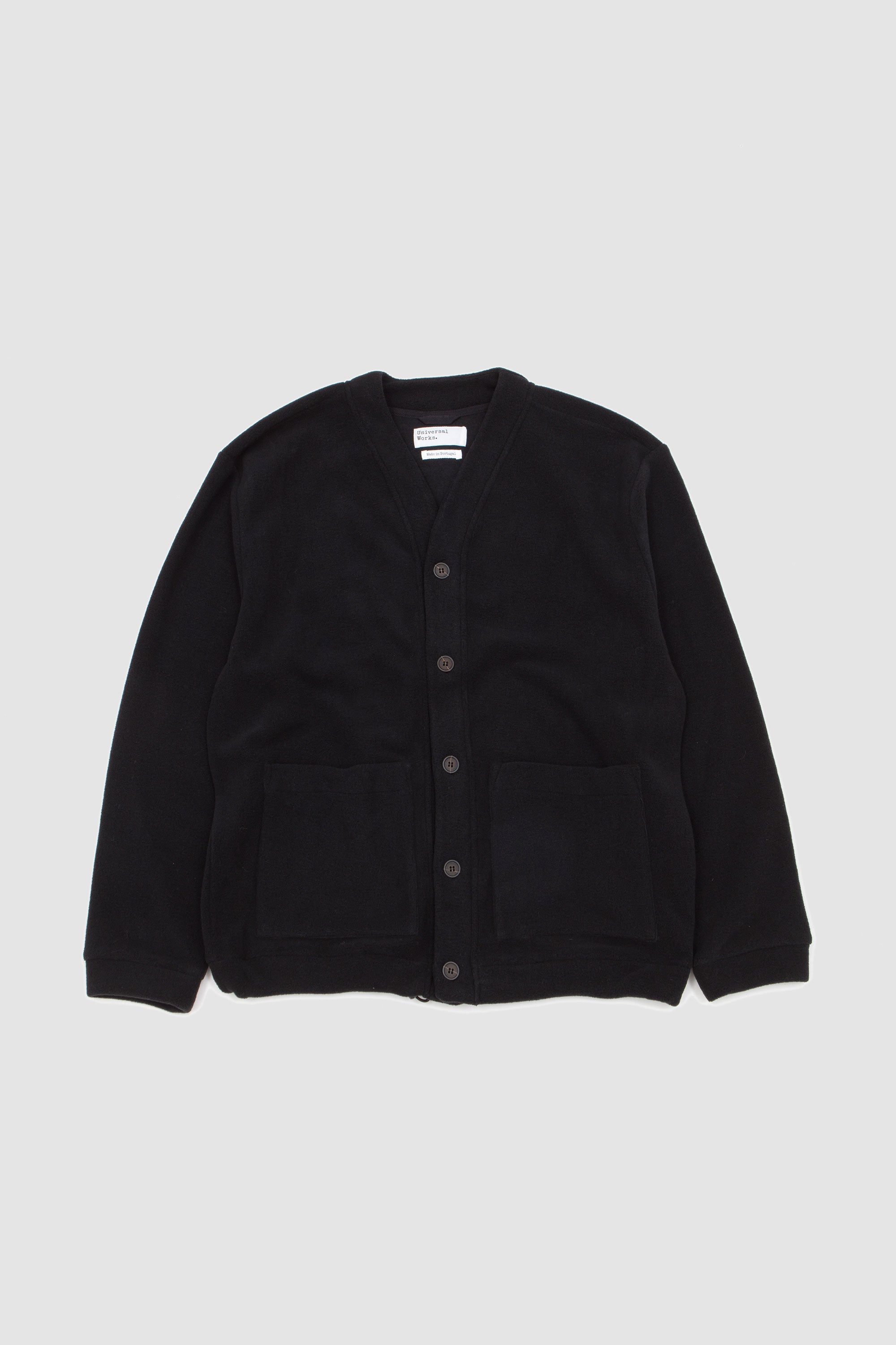 Advanced Cardigan Chelo Fleece Black