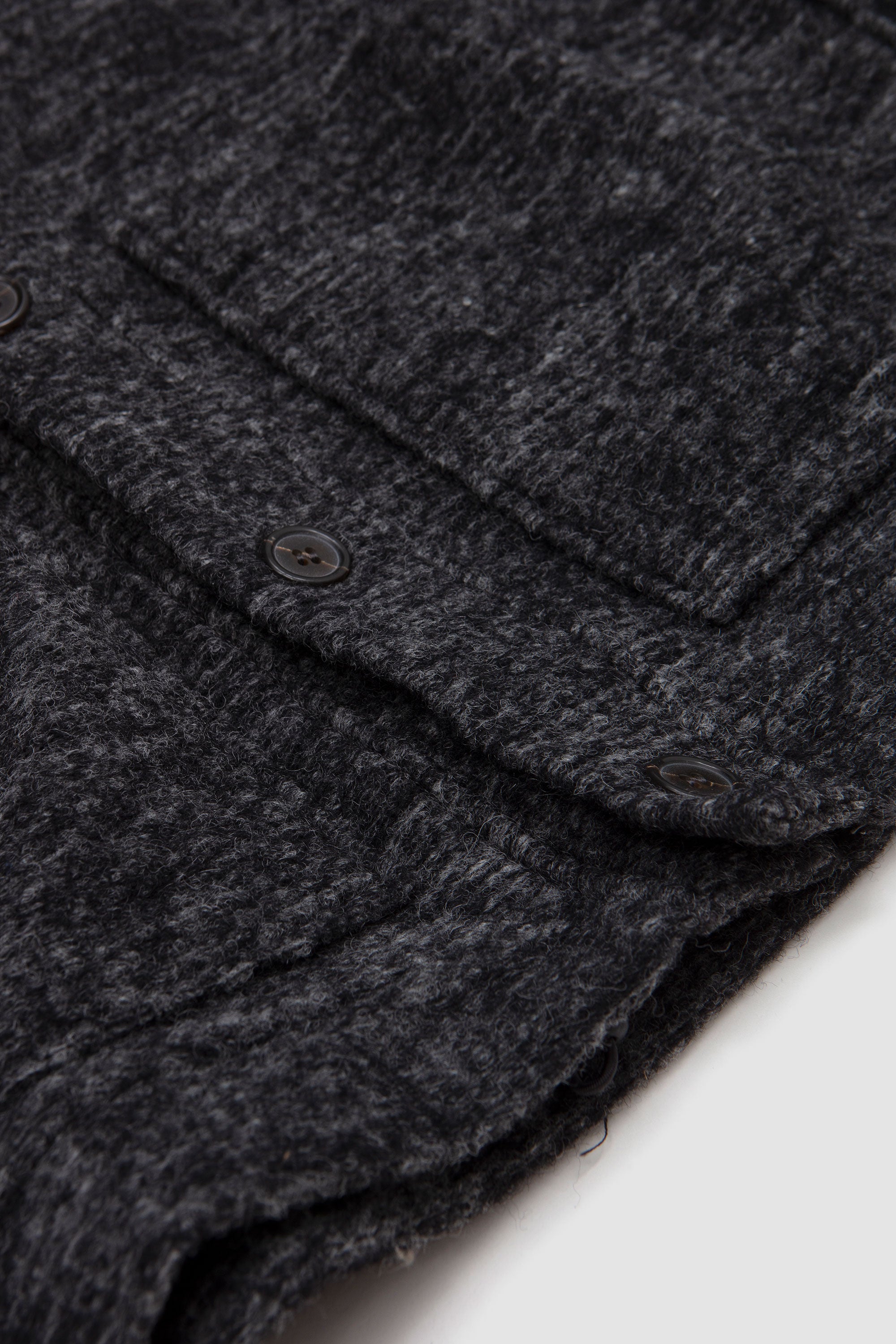 Advanced Cardigan Wool Mix Knit Grey Marl_3