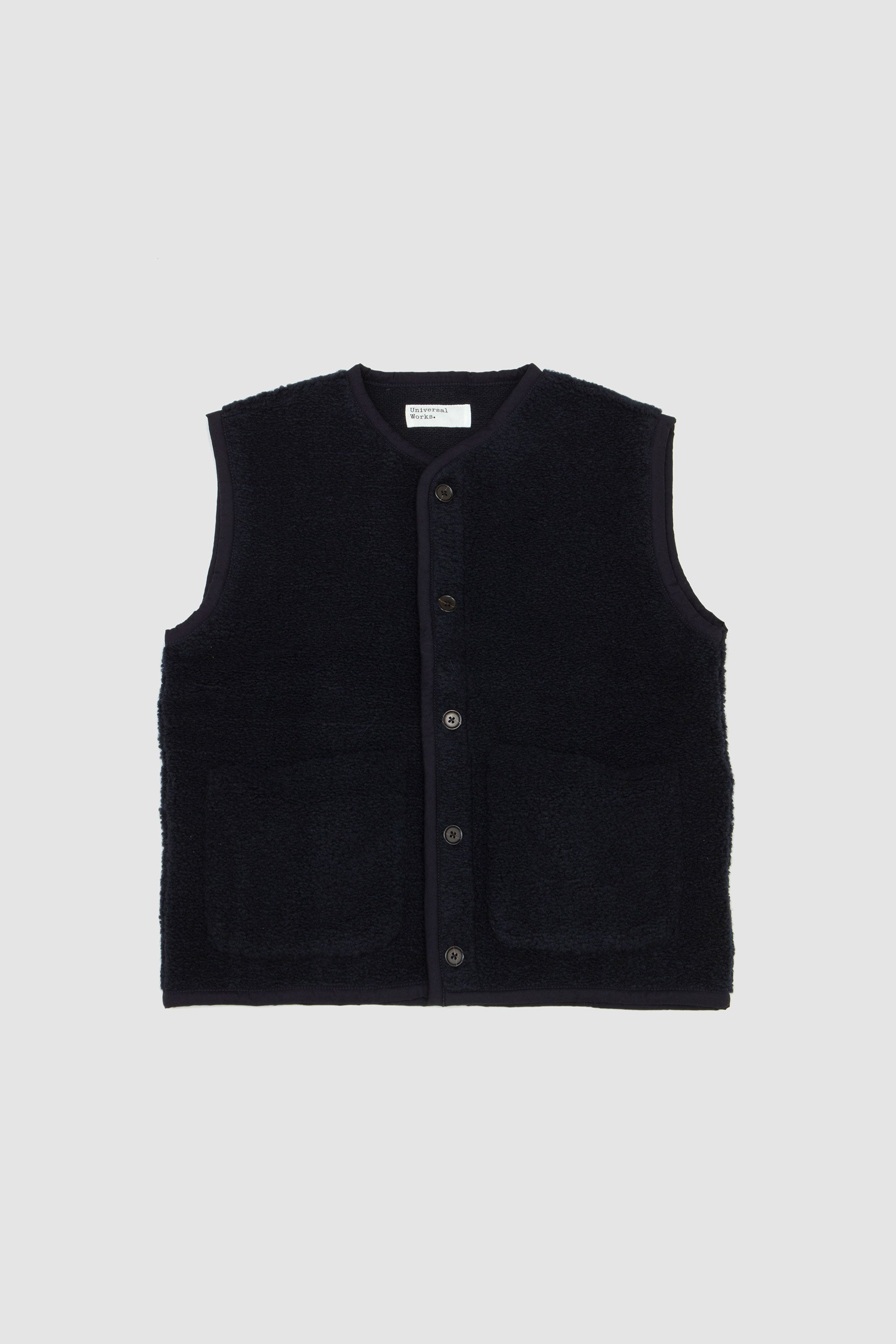 Alvar Fleece Lancaster Gilet Navy_1