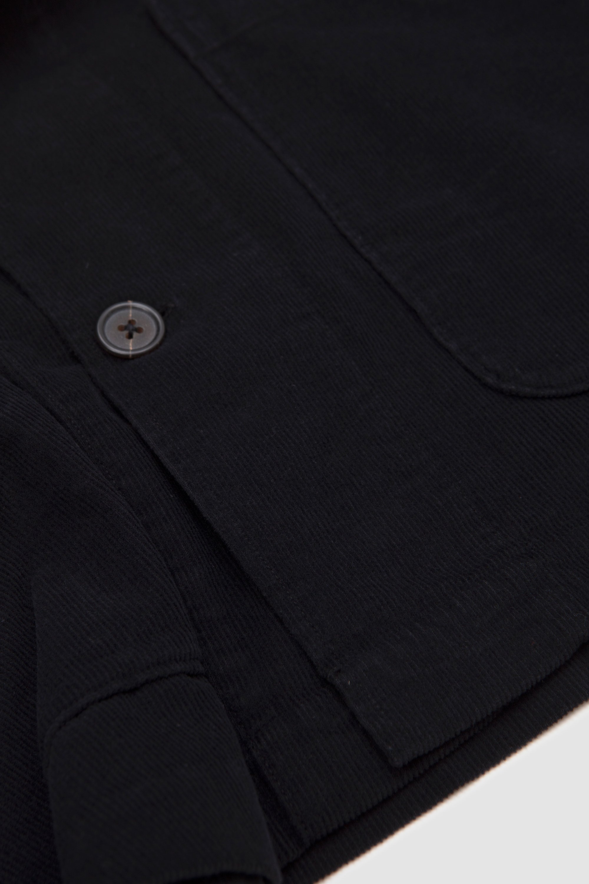 Bakers Overshirt Fine Cord Black_3