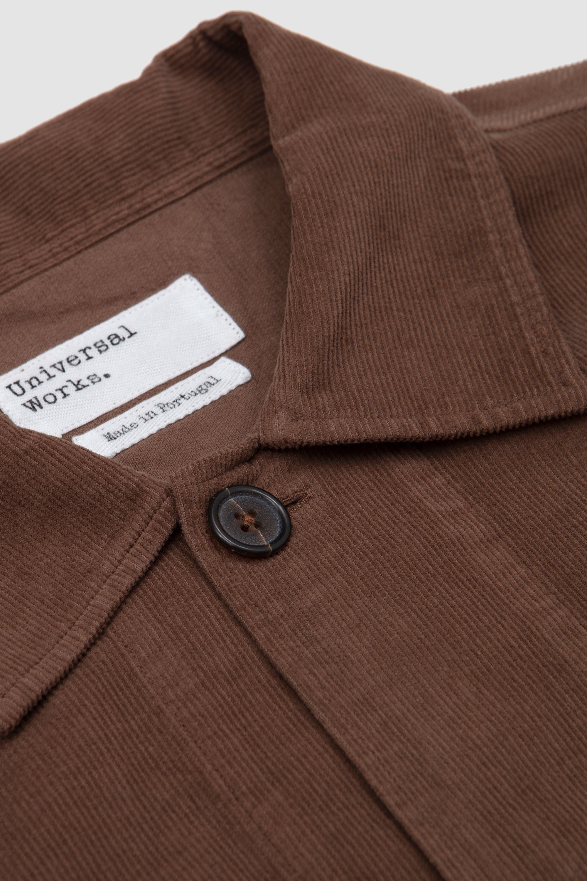 Bakers Overshirt Fine Cord Brown_2