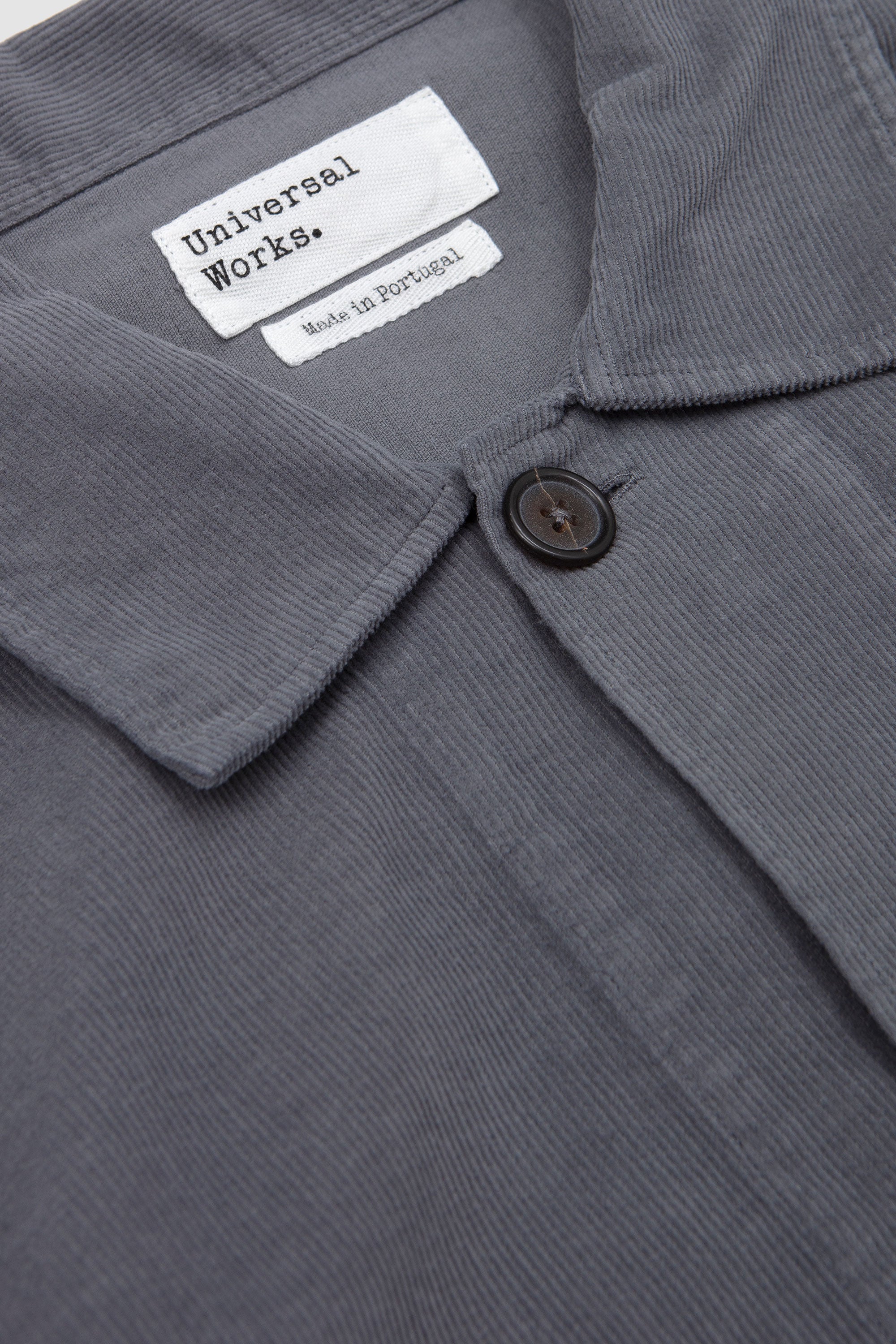 Bakers Overshirt Fine Cord Grey_2