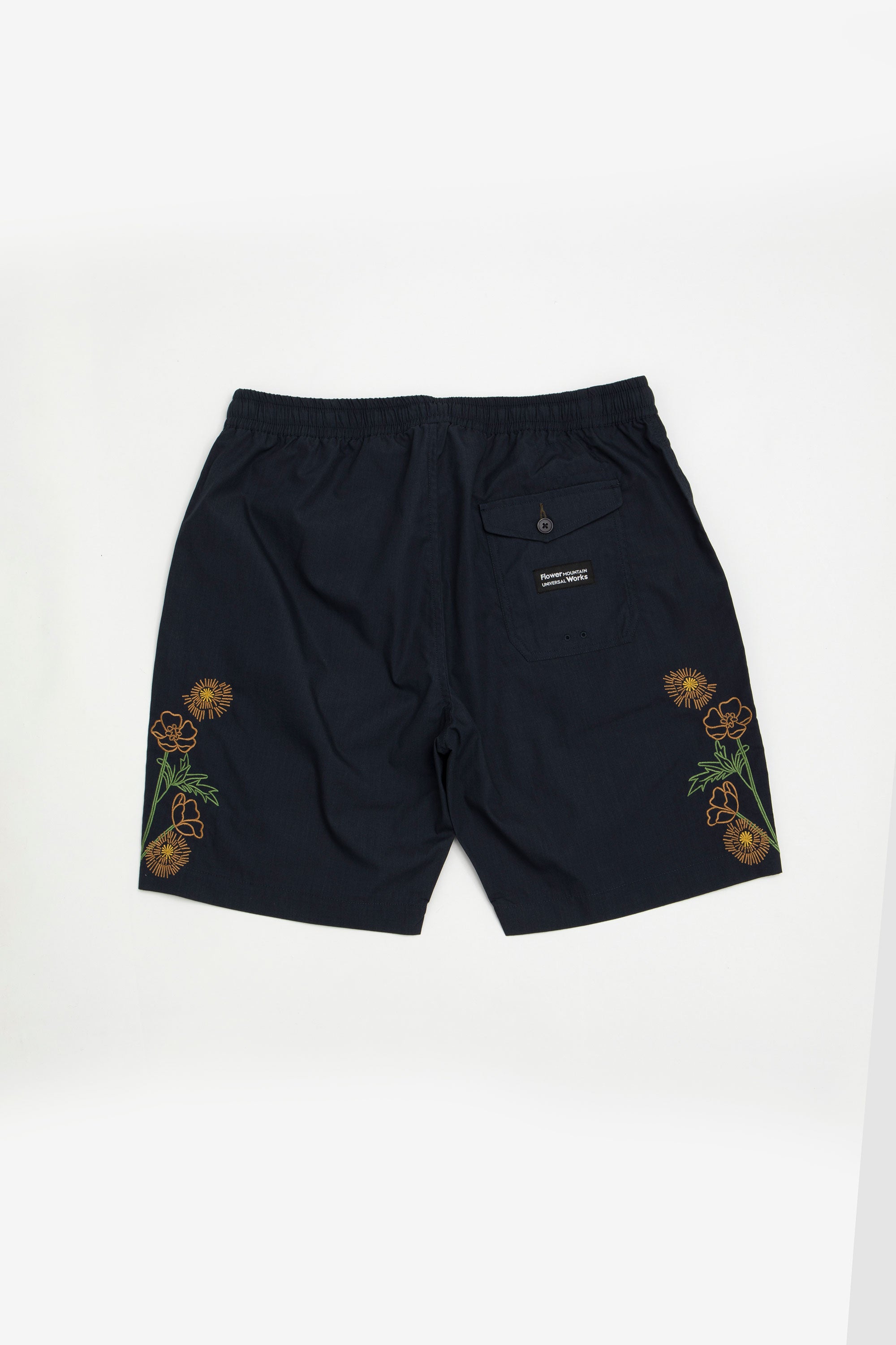 Beach Short Rec. Poly Tech Navy_4