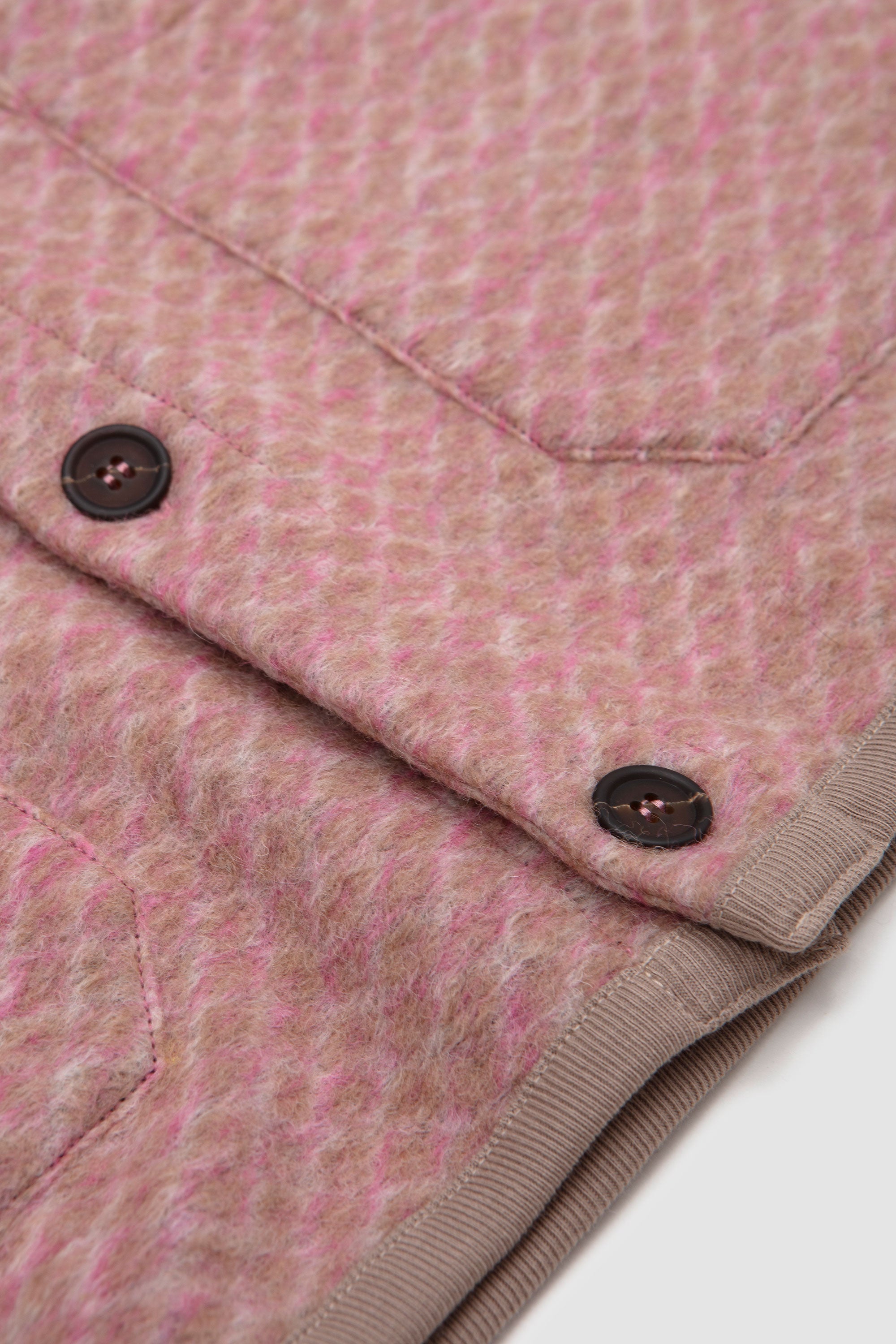 Cardigan Diamond Fleece Pink_3