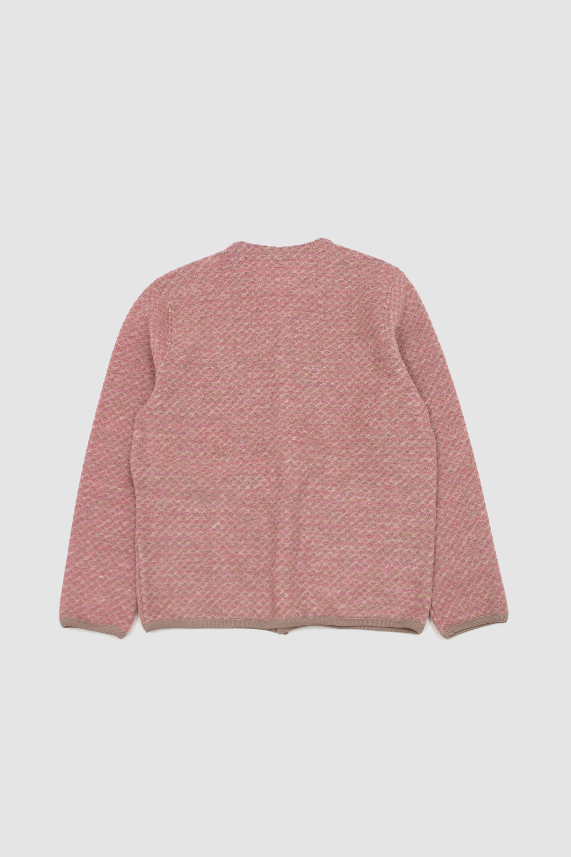 Cardigan Diamond Fleece Pink_4
