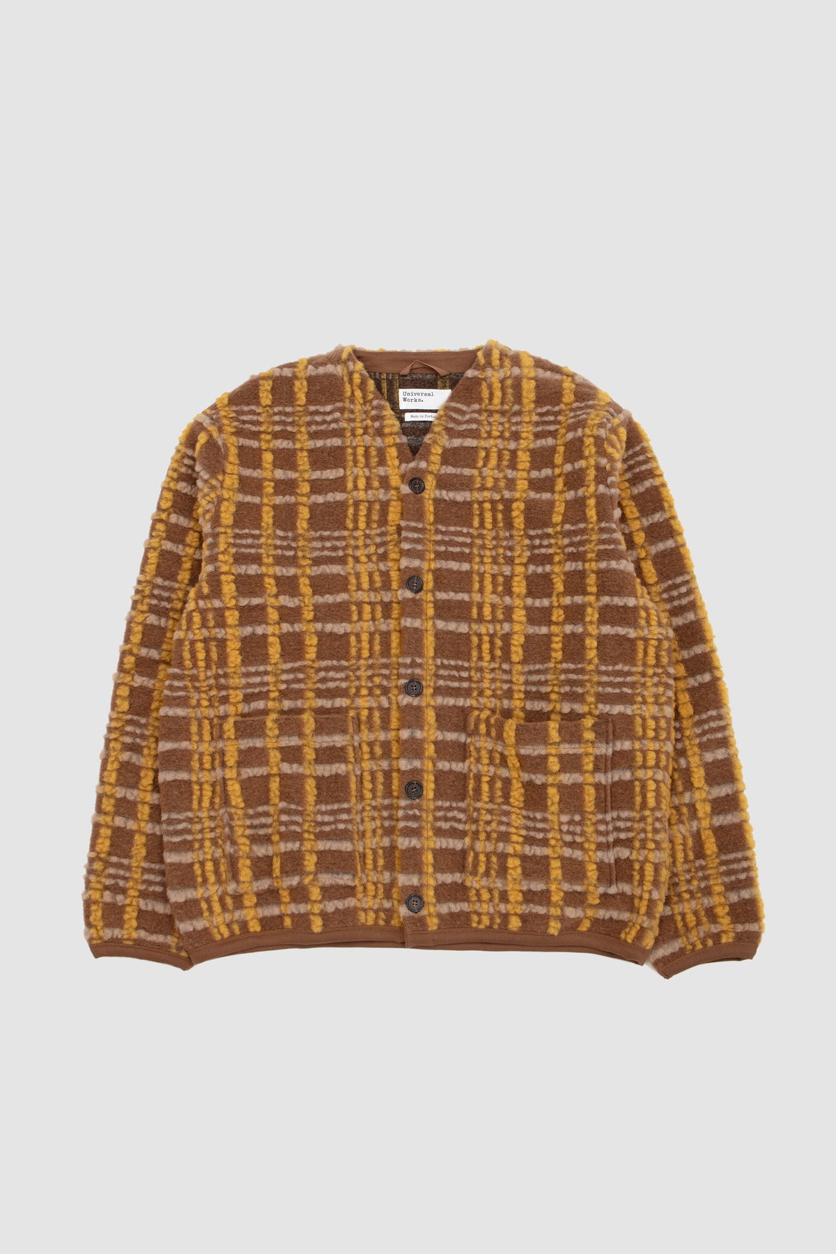 Cardigan Duomo Fleece Brown