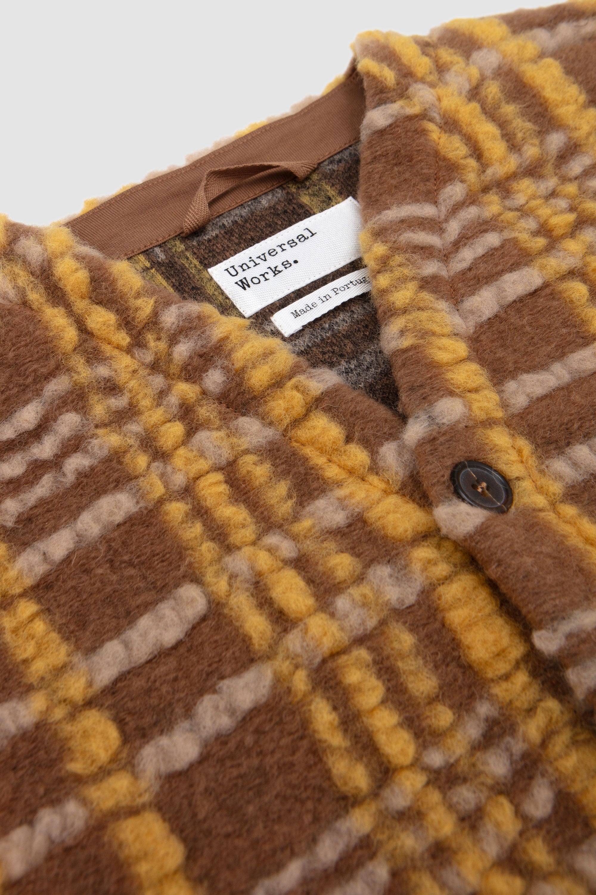 Cardigan Duomo Fleece Brown_2