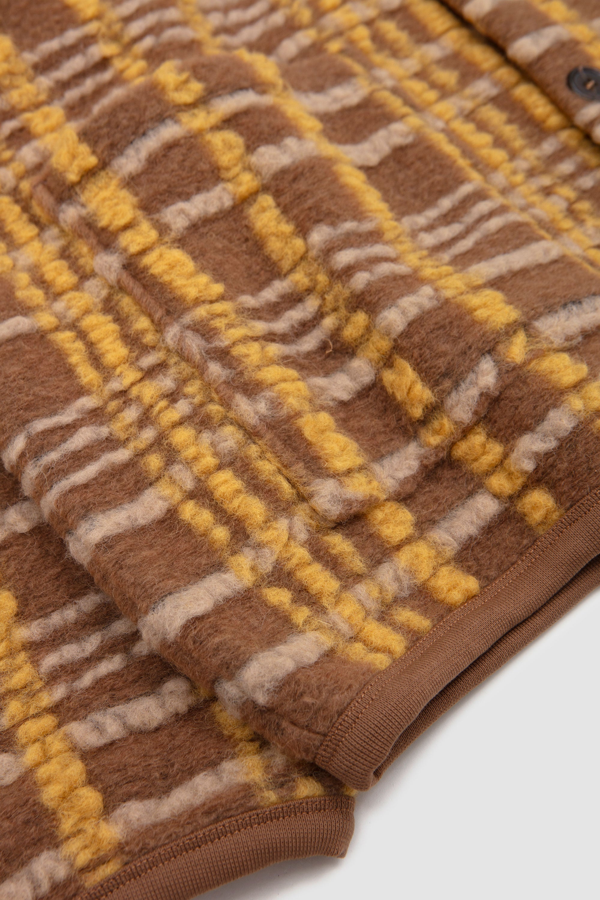 Cardigan Duomo Fleece Brown_3