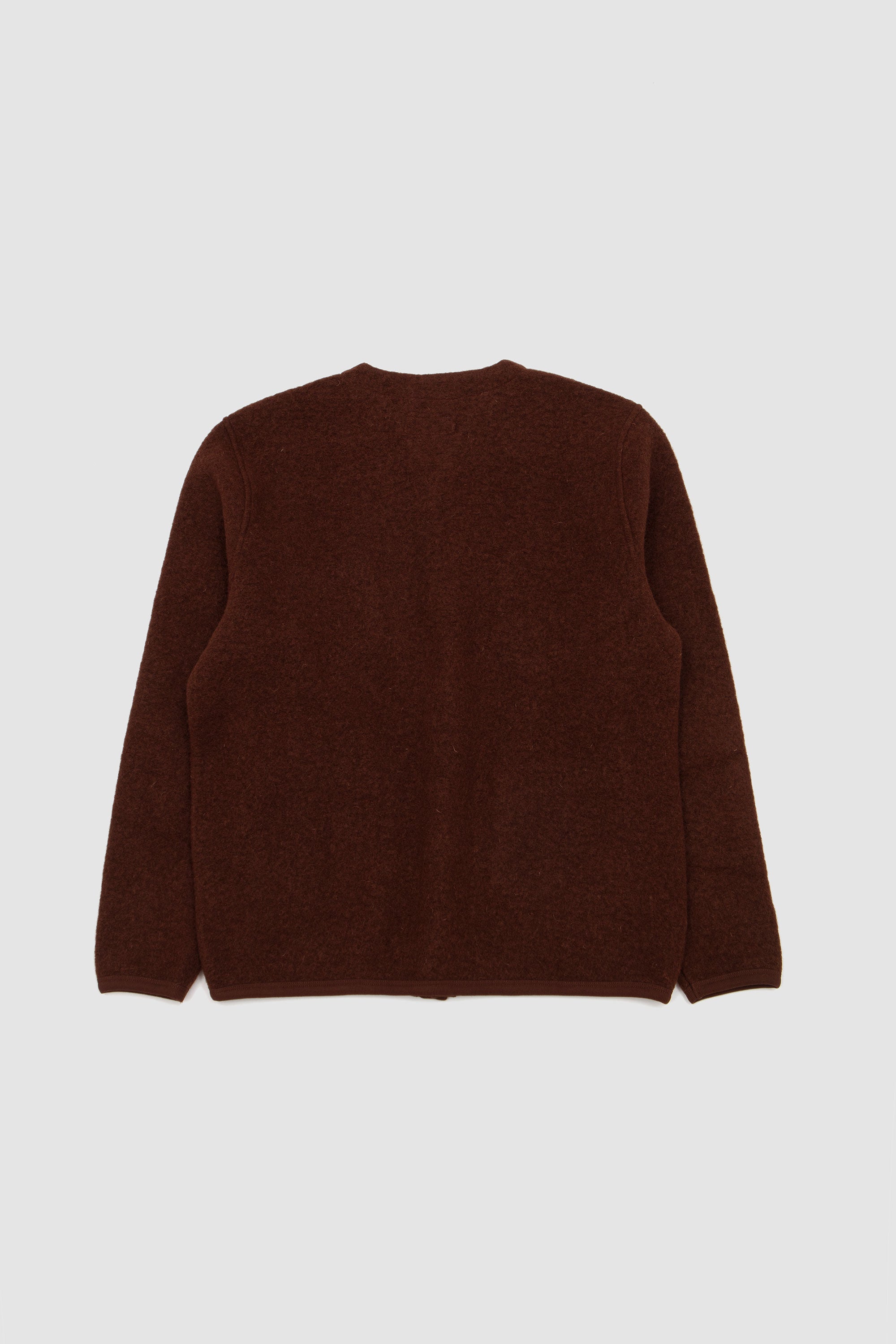 Cardigan Wool Fleece Cacao_4