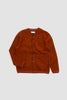 SPORTIVO STORE_Cardigan Wool Fleece Orange