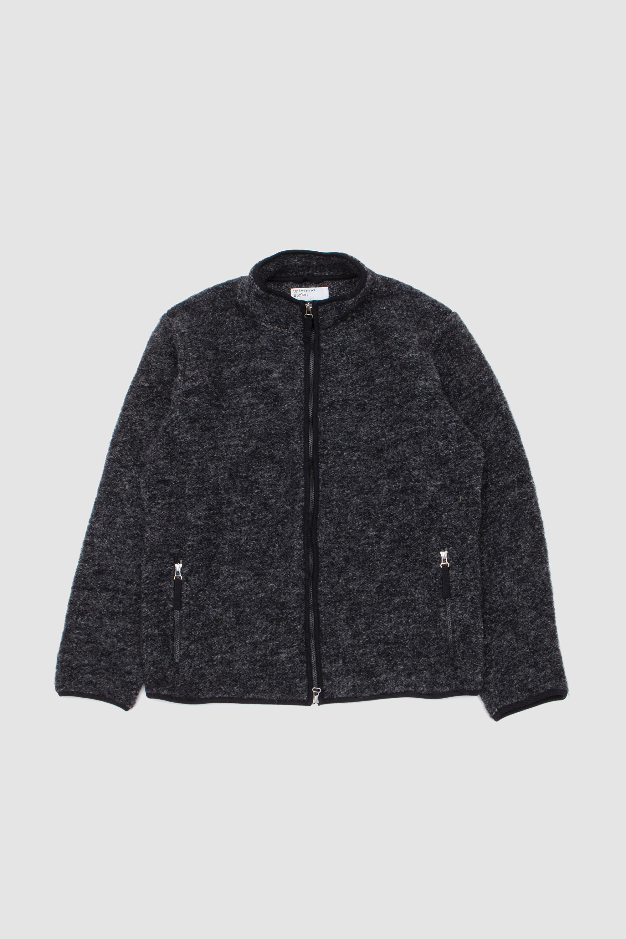 Climbing Jacket Six Wool Fleece Black
