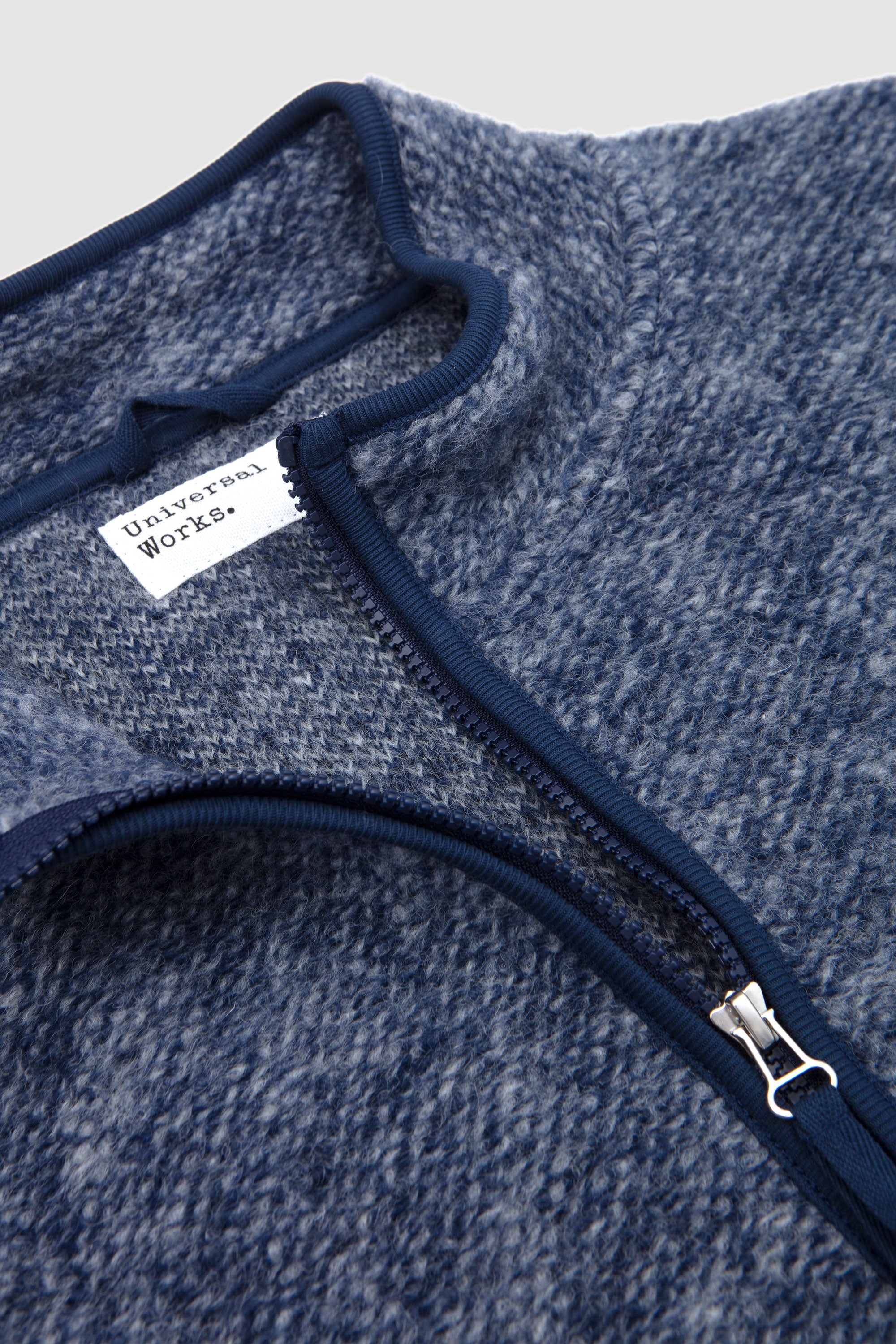 Climbing Jacket Six Wool Fleece Blue