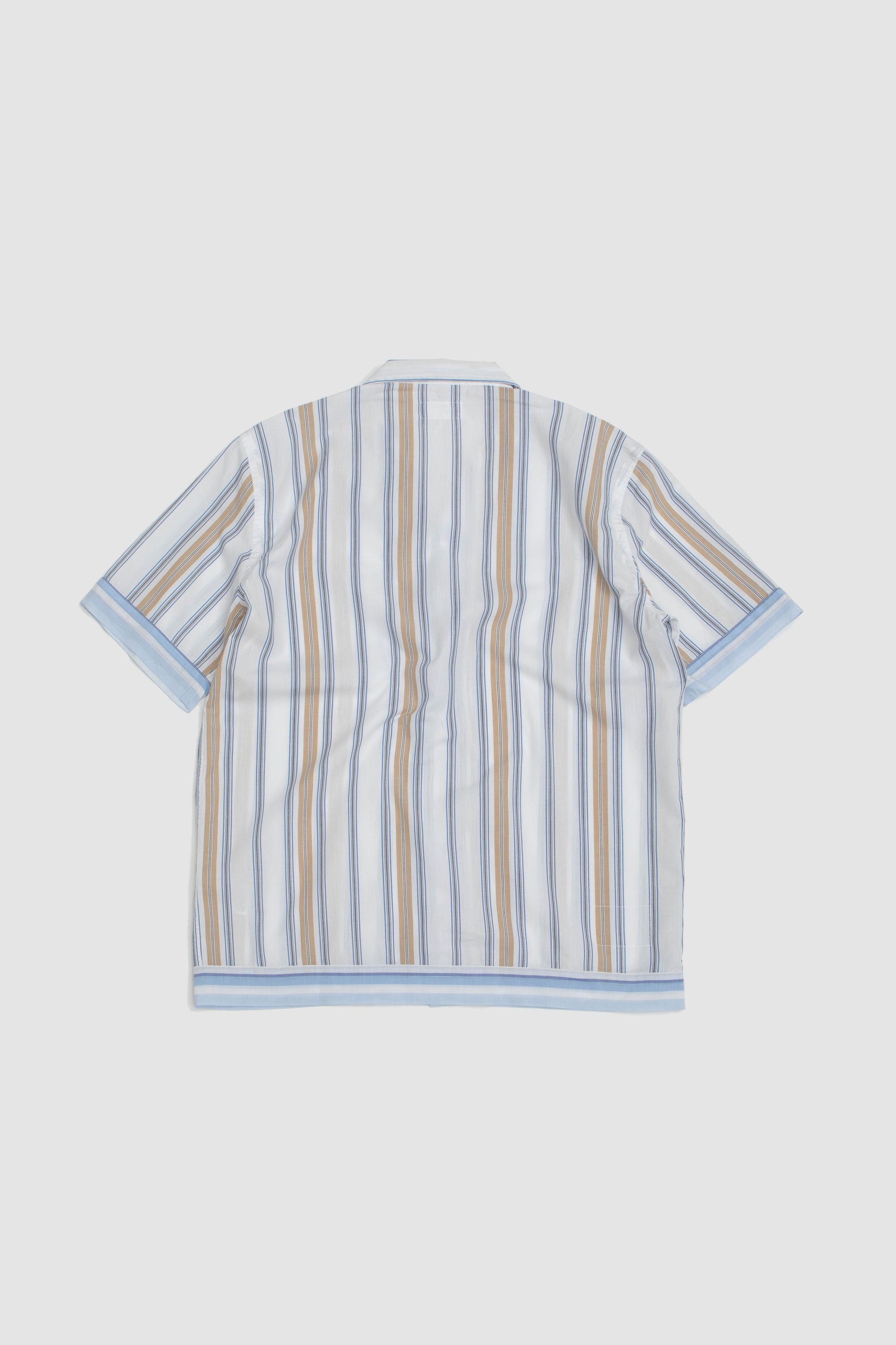 Dean Road Shirt Pop Stripe Three Blue/Sand_4