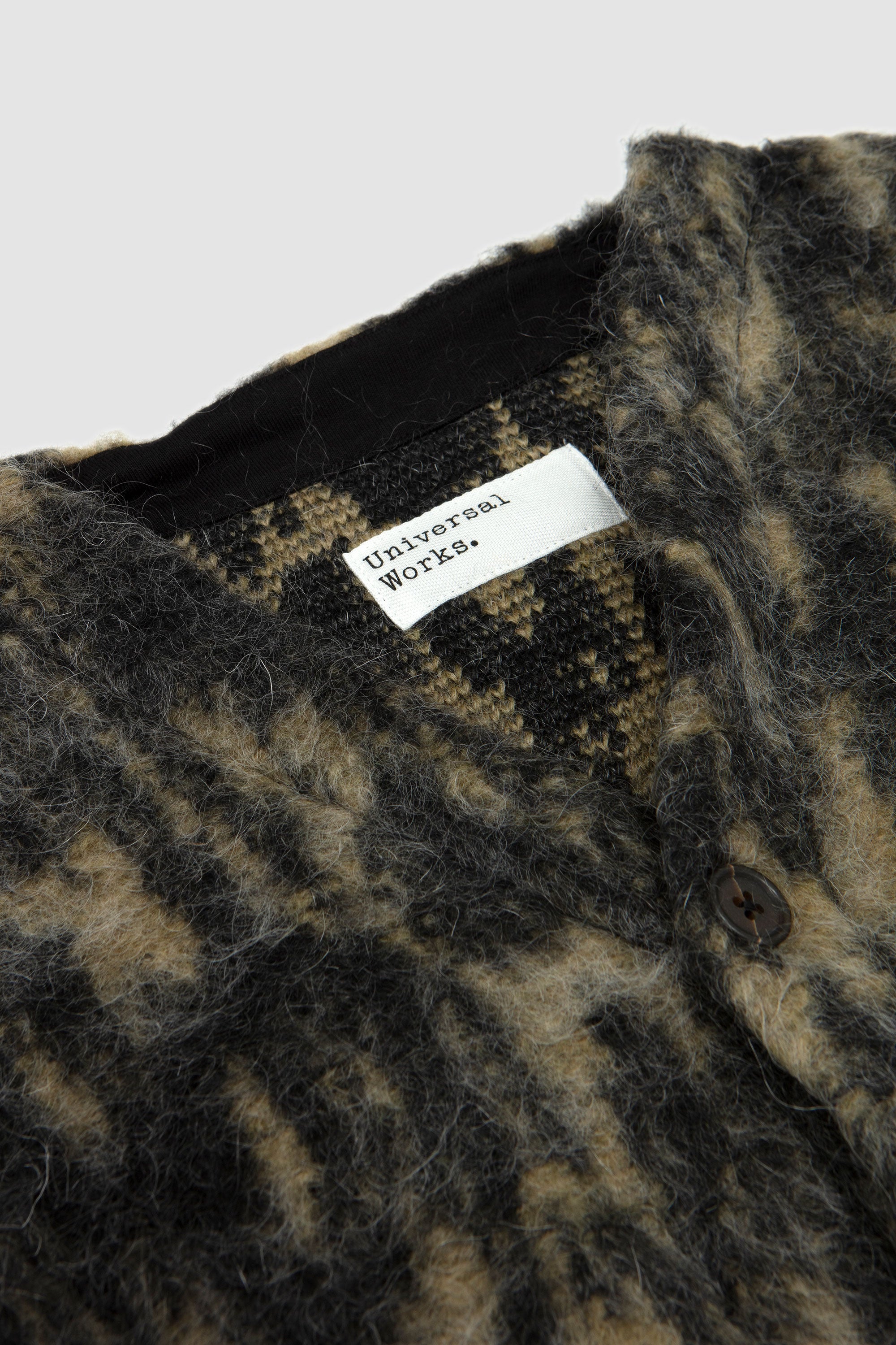 Dolce Fleece Cardigan Charcoal