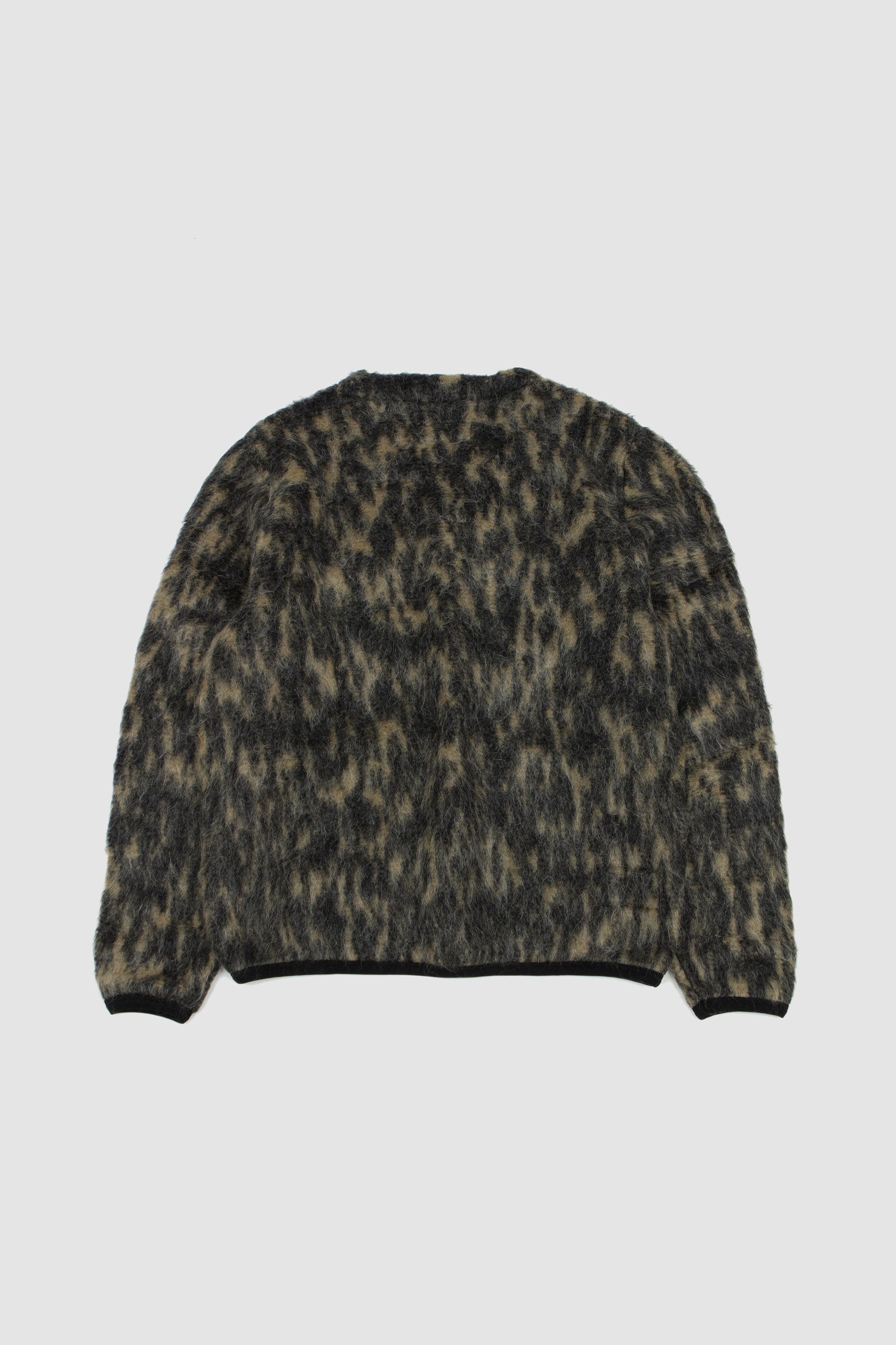 Dolce Fleece Cardigan Charcoal_4