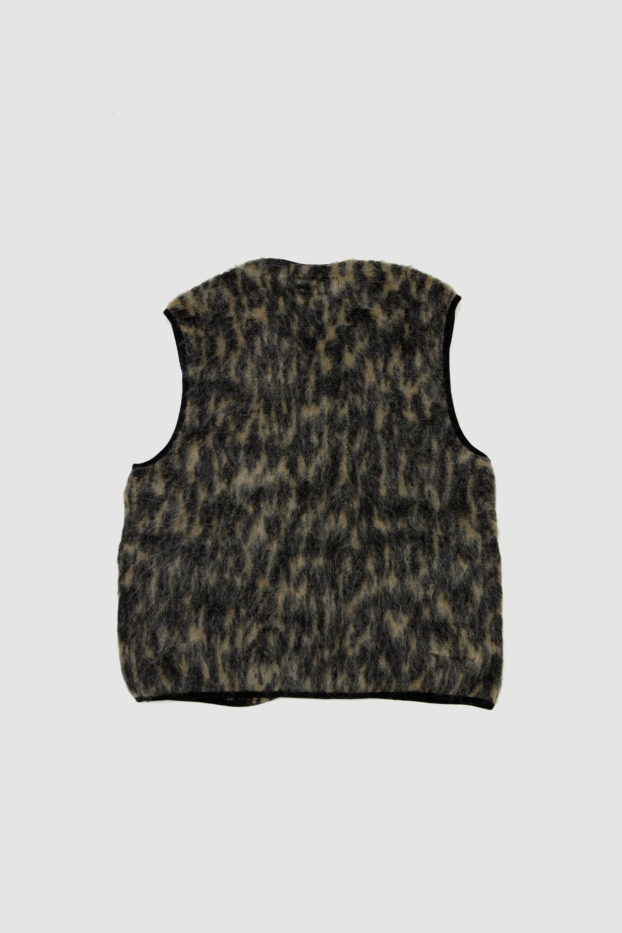 Dolce Fleece Zip Gilet Charcoal_4