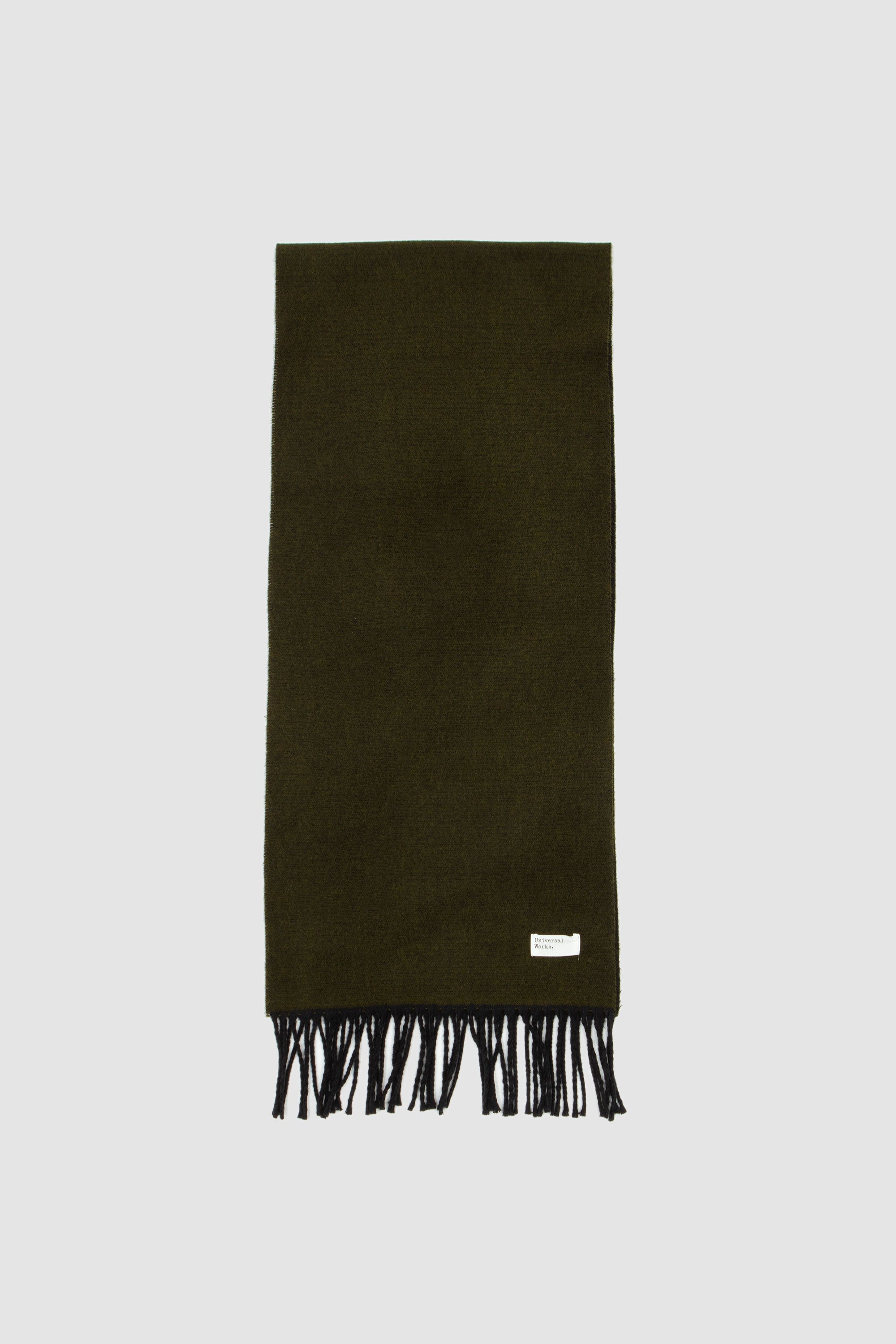 Double Sided Scarf Green/ Black