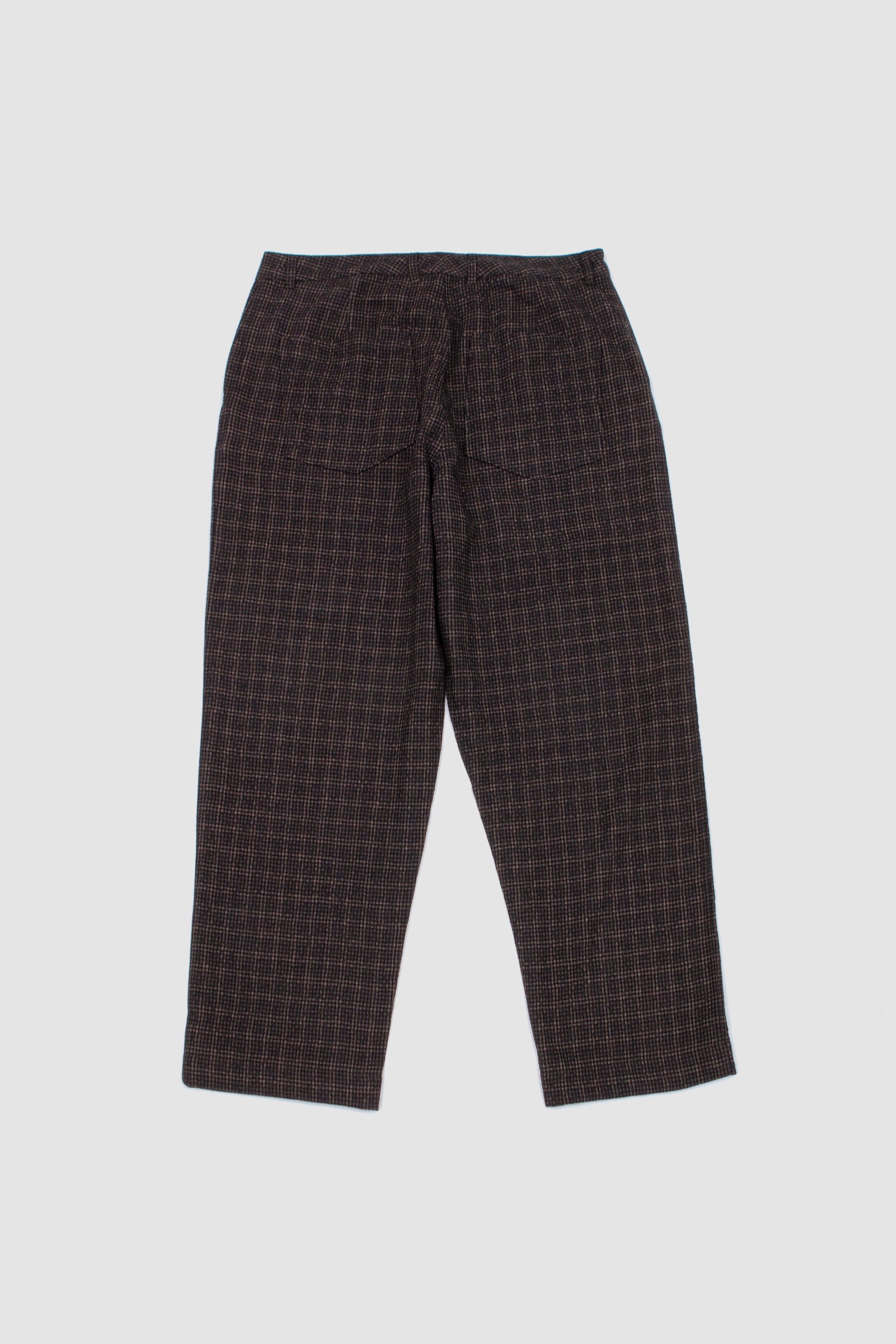 Duke Pant Cedar Check Brown_4