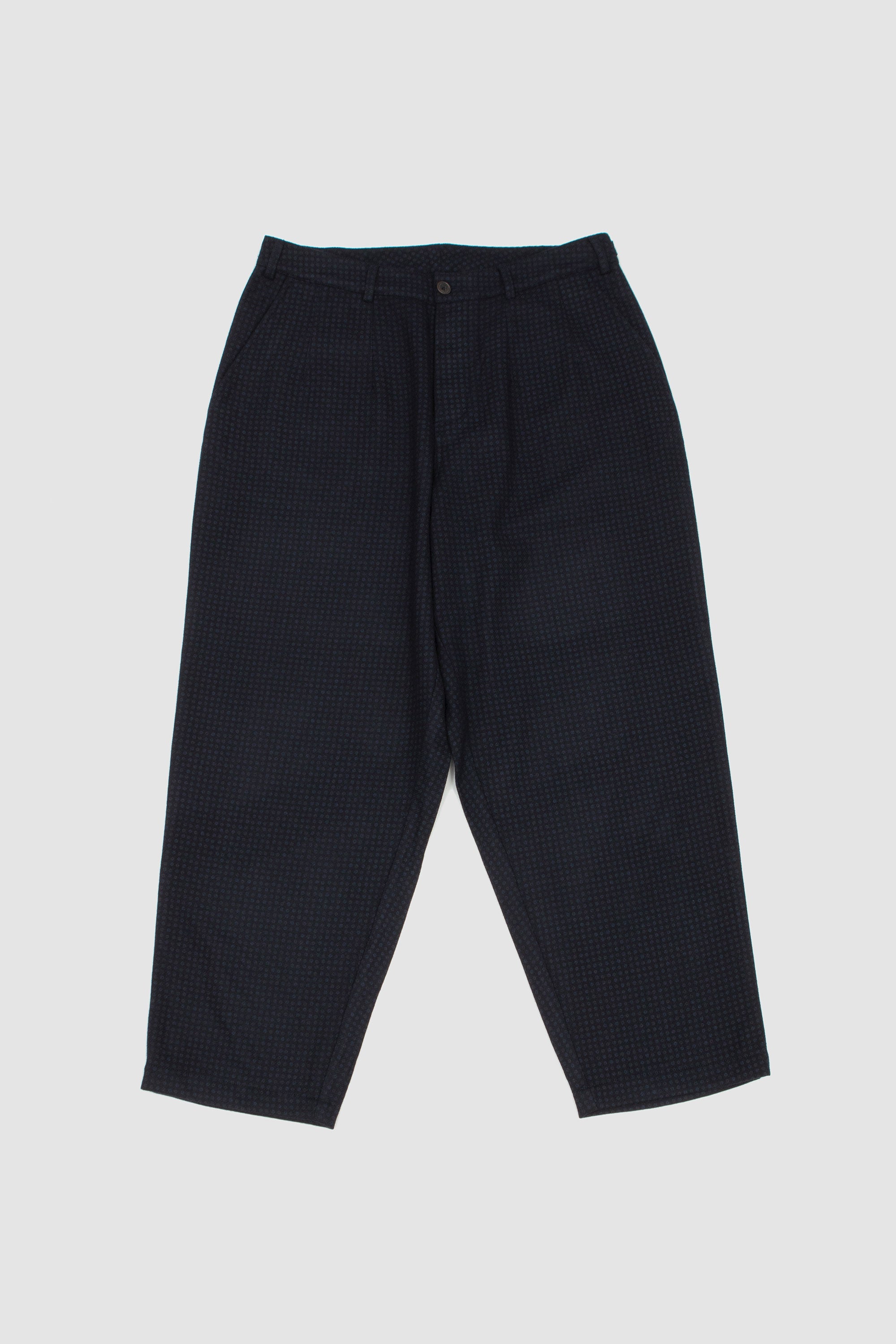 Dutch Pant Dot Print Flannel Navy_1