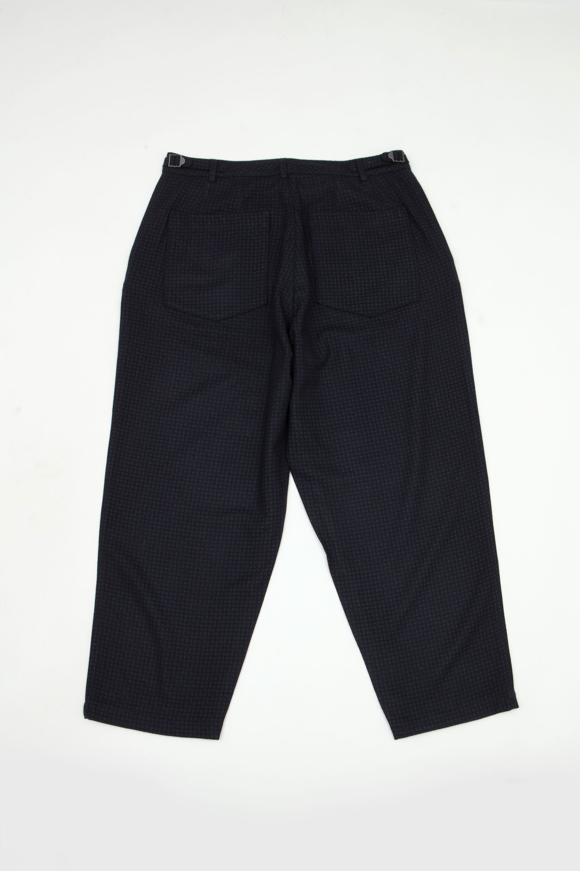 Dutch Pant Dot Print Flannel Navy_4