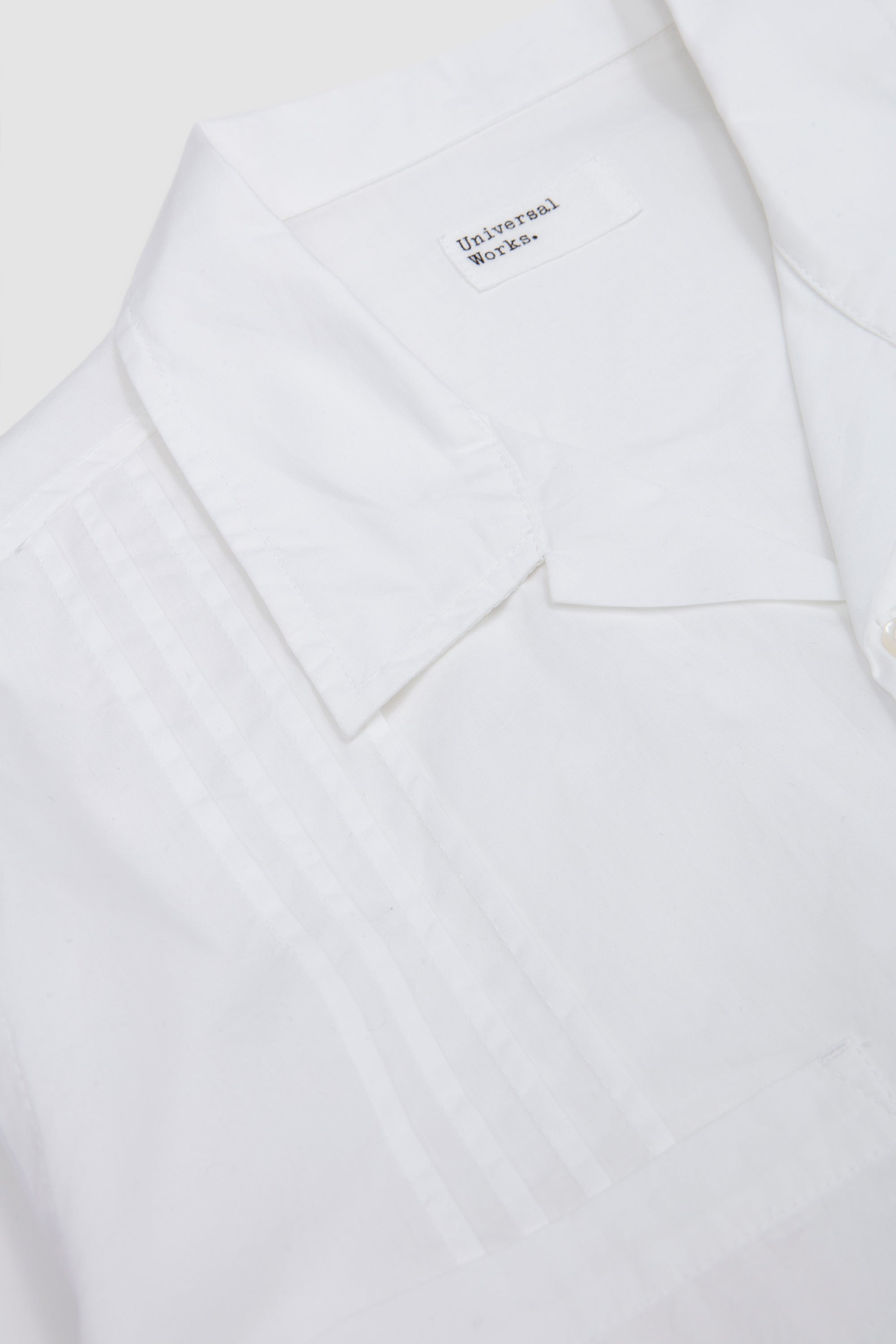 Dwight Overshirt Poplin White_2