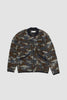 SPORTIVO STORE_Zip Bomber Dwight Wool Fleece Grey