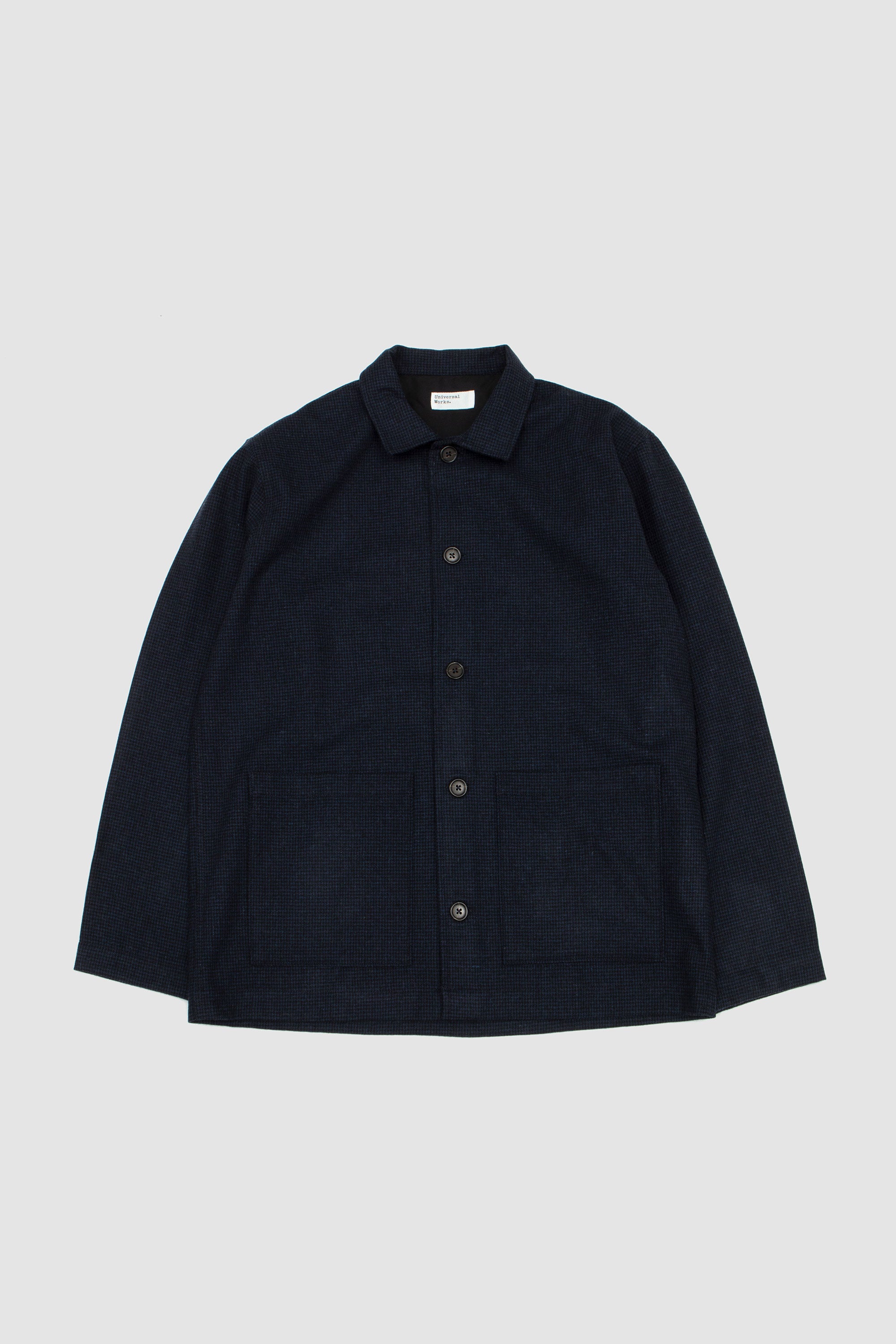 Easy Overshirt Brushed Bari Navy