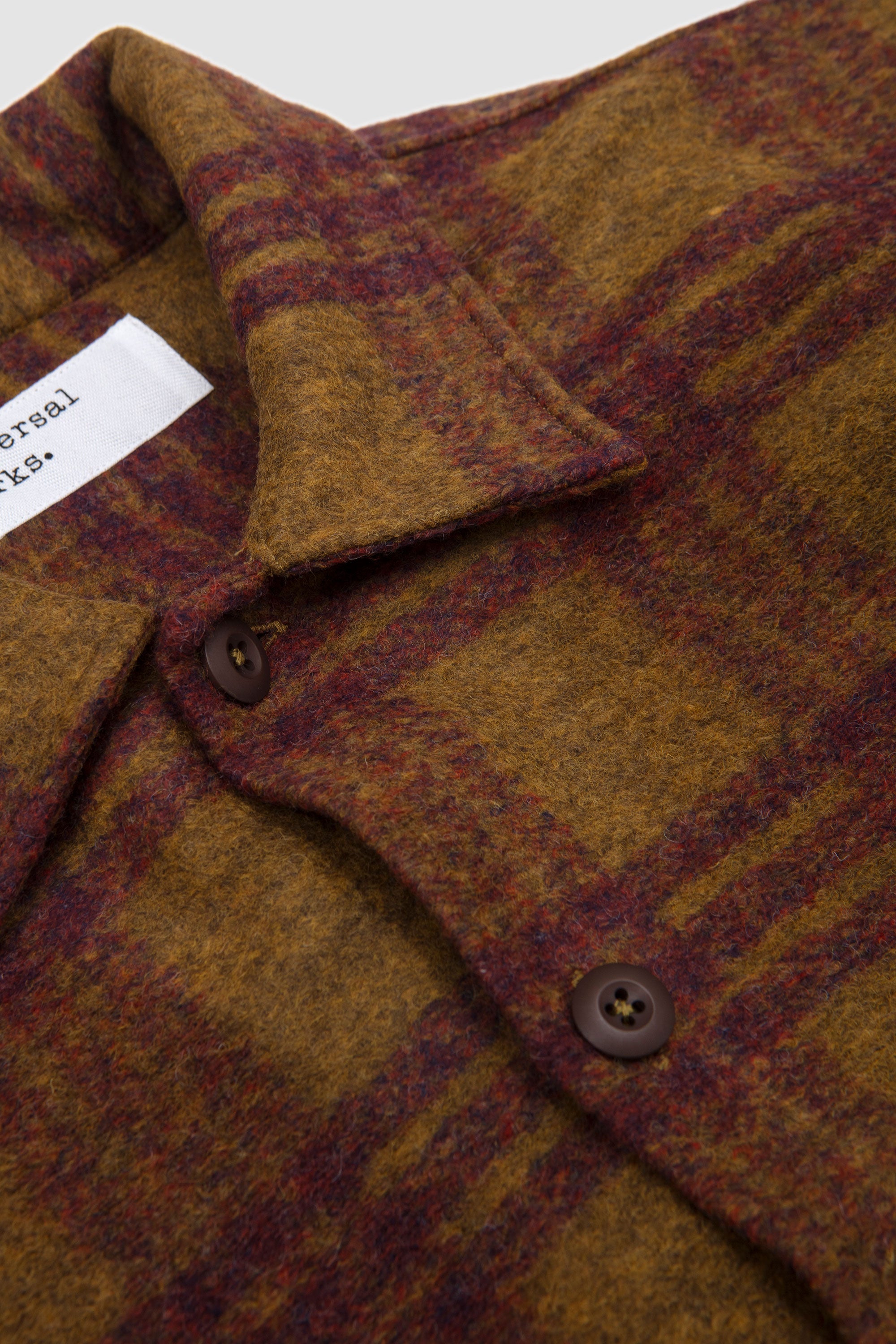 Fatigue Shirt Dam Check Gold_2